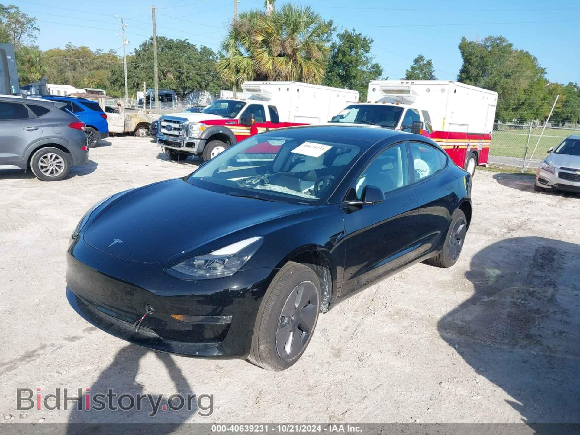 2023 TESLA MODEL 3 - VIN: 5YJ3E1EB2PF389329 - Фото 2