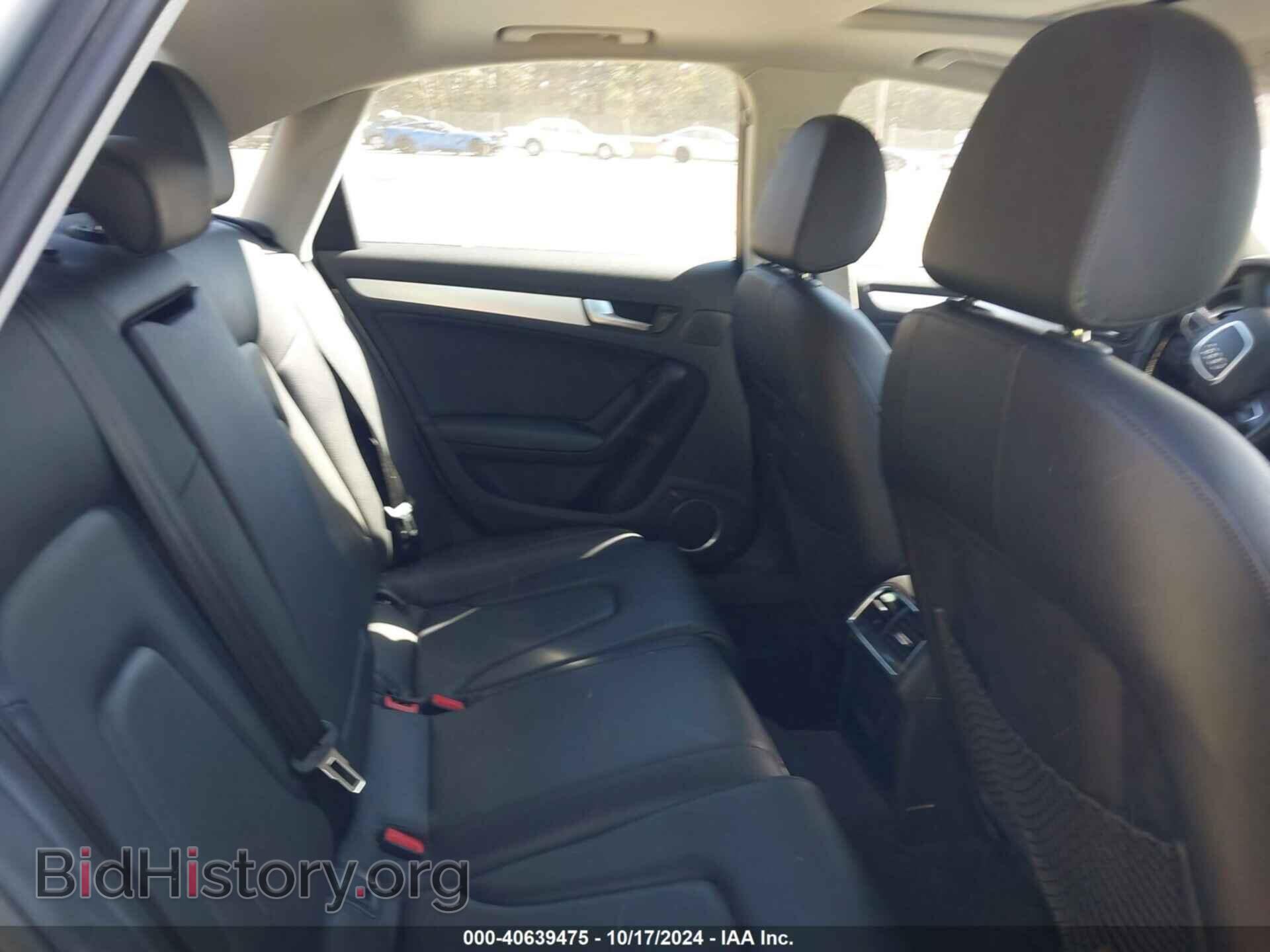 2012 AUDI A4 - VIN: WAUFFAFL0CN021404 - Фото 8