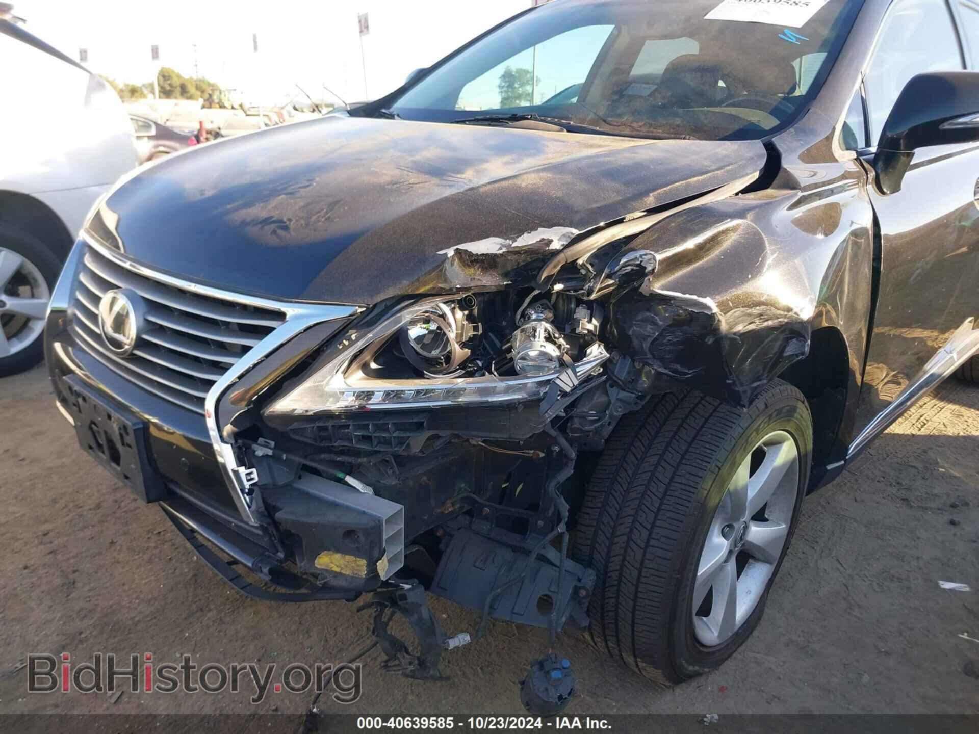 2013 LEXUS RX 350 - VIN: 2T2BK1BA3DC197624 - Фото 6