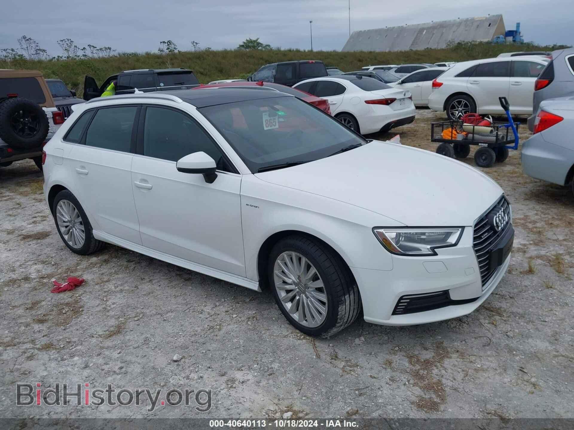 Фотография WAUUPBFF3HA096715 - AUDI A3 E-TRON 2017