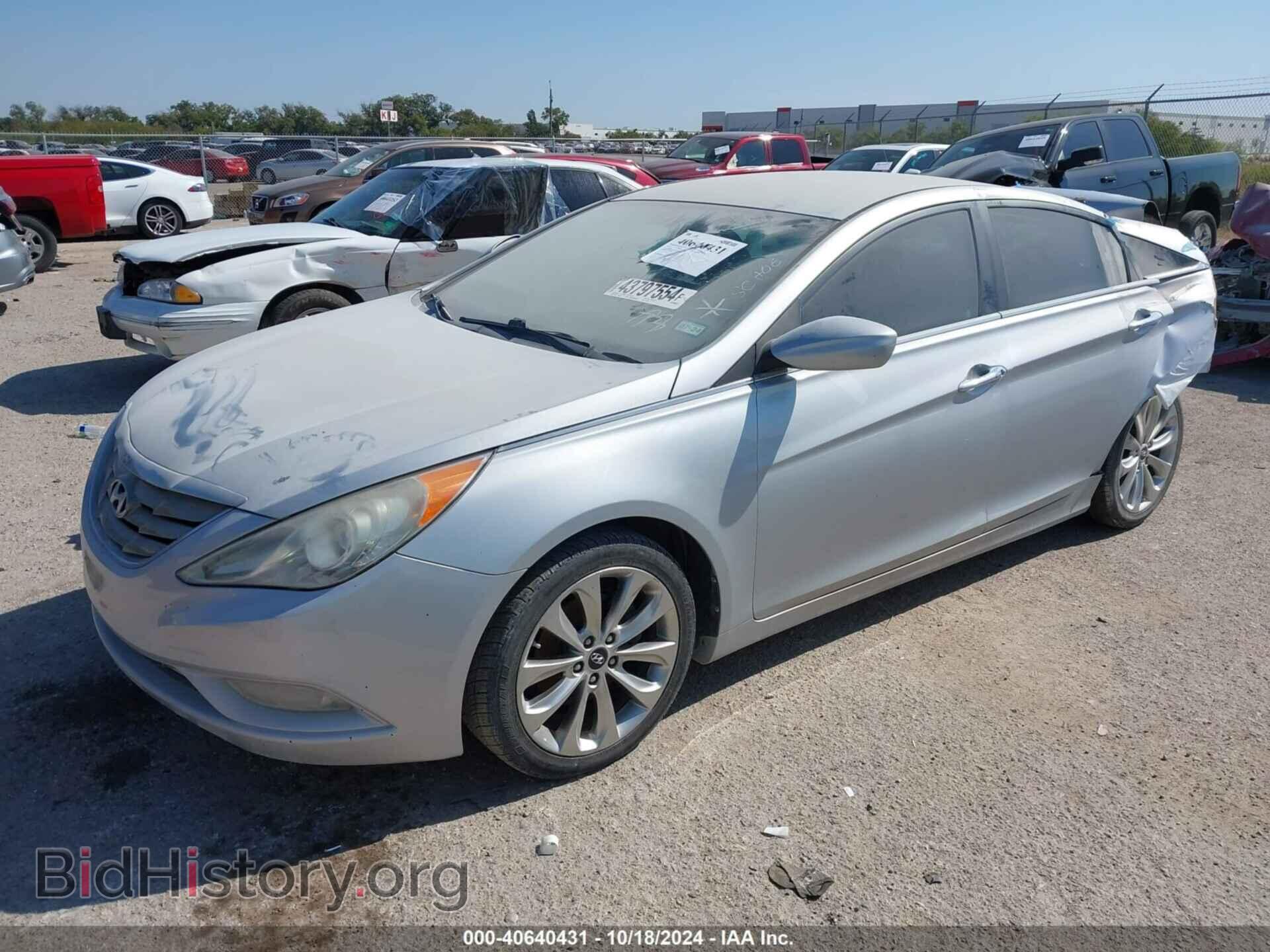 2013 HYUNDAI SONATA - VIN: 5NPEC4AC6DH714849 - Фото 2