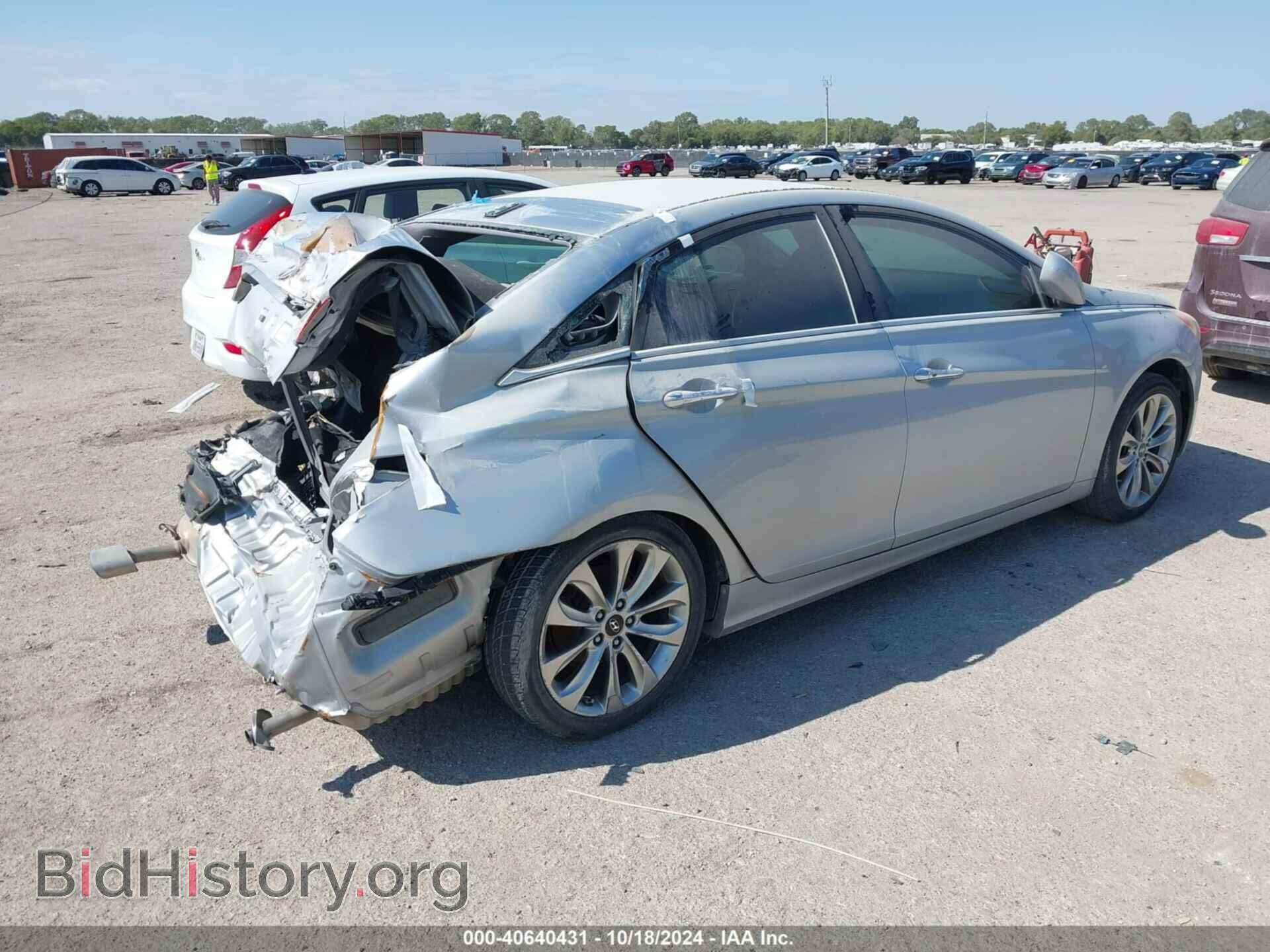 2013 HYUNDAI SONATA - VIN: 5NPEC4AC6DH714849 - Фото 4