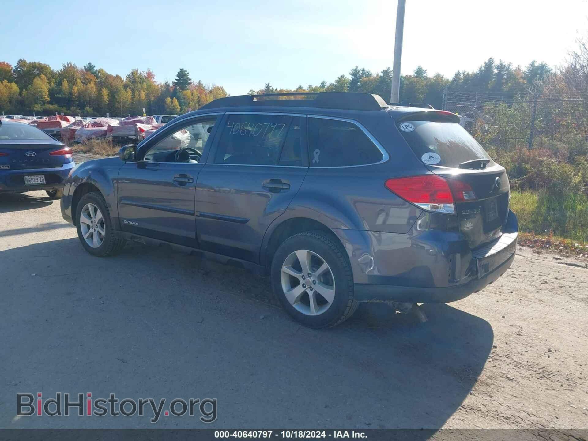 2014 SUBARU OUTBACK - VIN: 4S4BRBCCXE3317754 - Фото 3