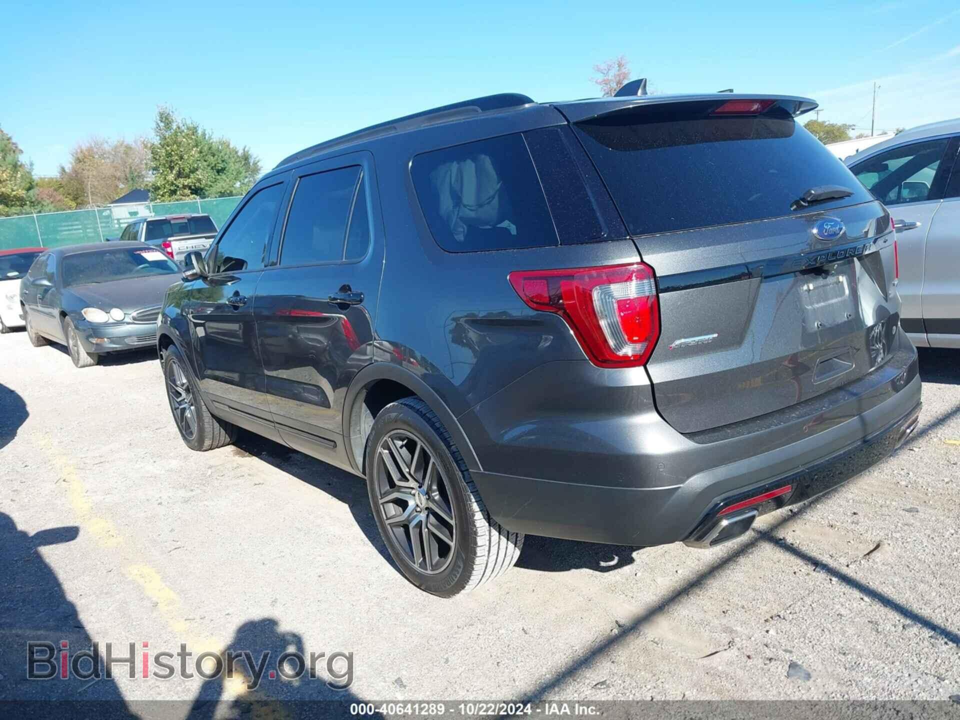 2016 FORD EXPLORER - VIN: 1FM5K8GT5GGD24444 - Фото 3