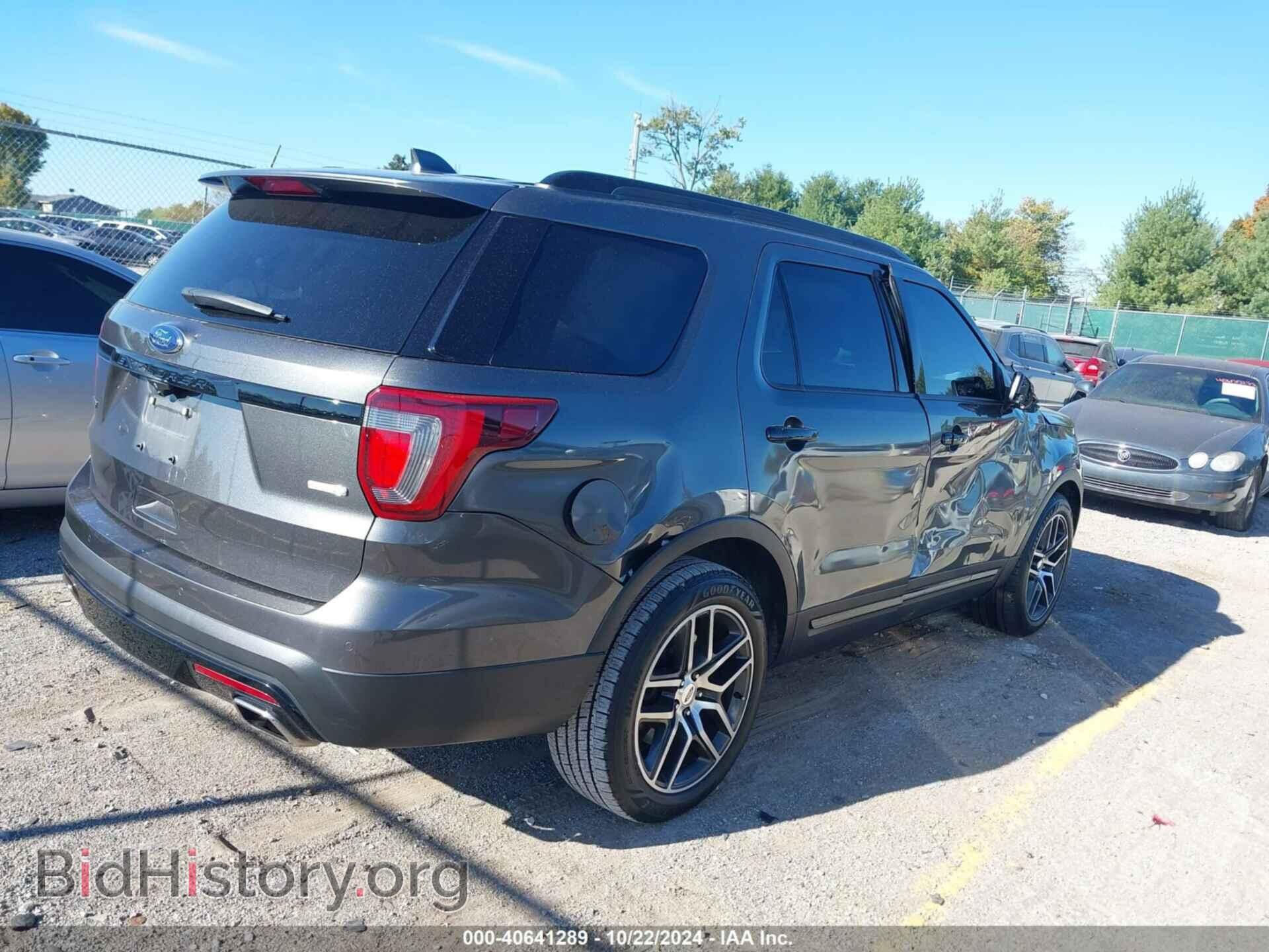 2016 FORD EXPLORER - VIN: 1FM5K8GT5GGD24444 - Фото 4