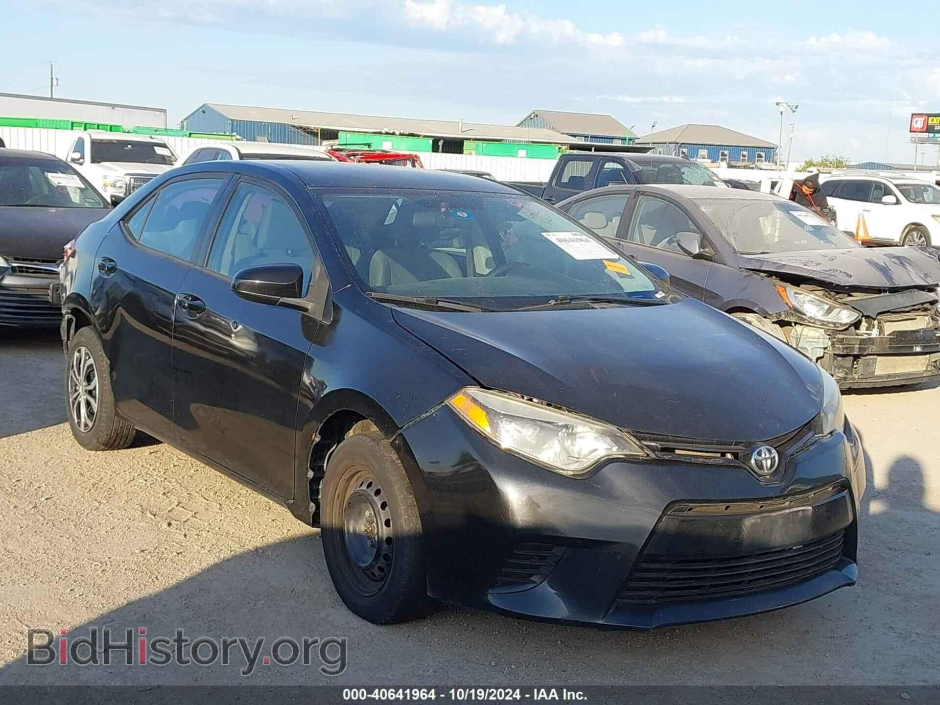 Фотография 5YFBURHE4GP368554 - TOYOTA COROLLA 2016