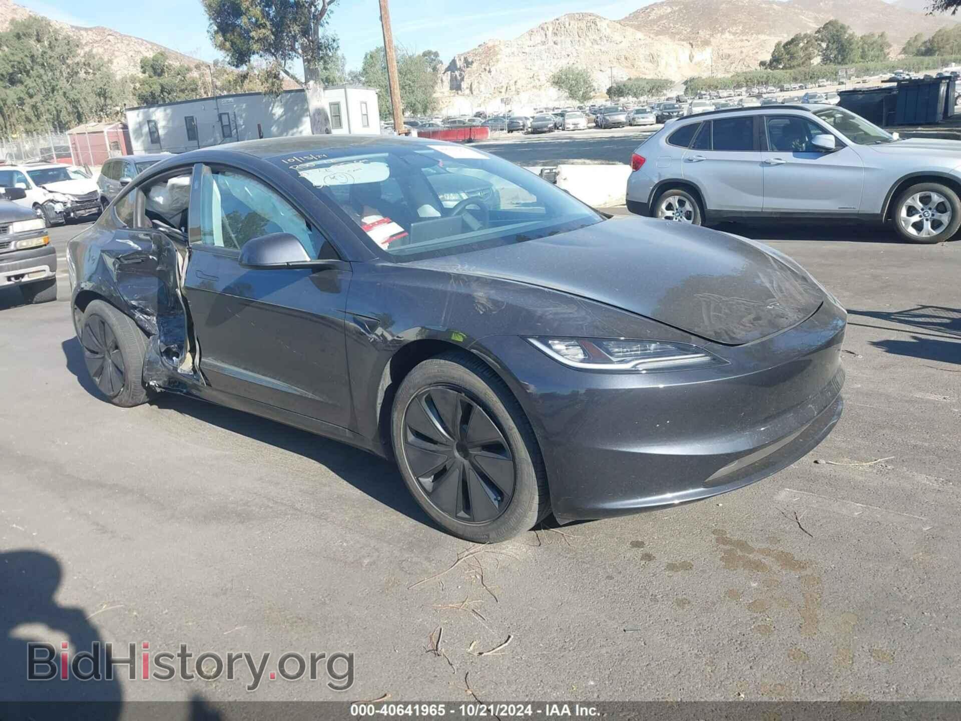 Фотография 5YJ3E1EA1RF728270 - TESLA MODEL 3 2024