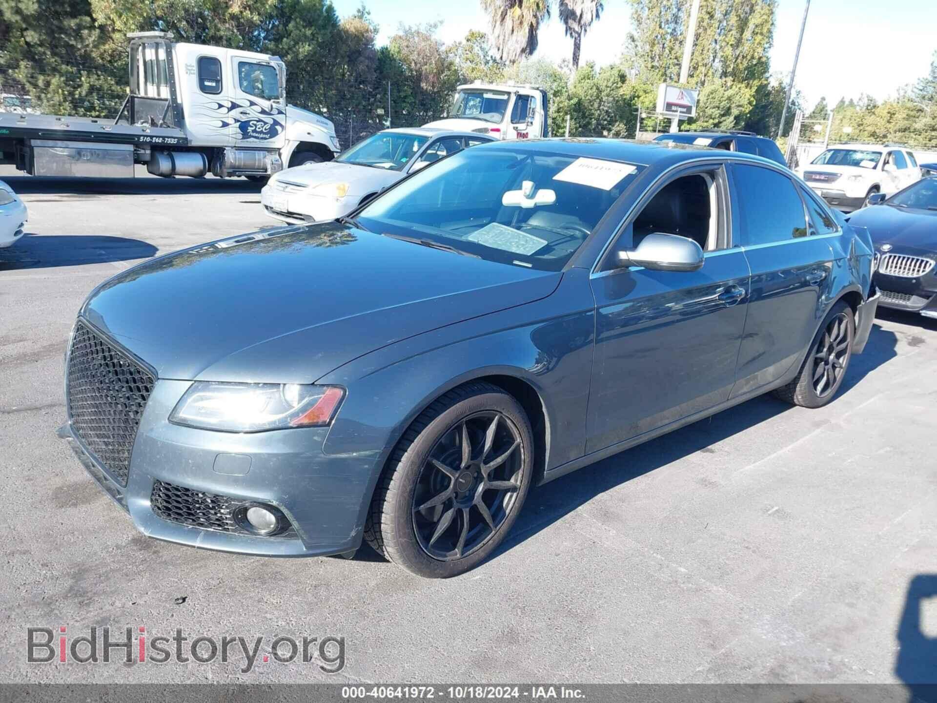 2010 AUDI A4 - VIN: WAUHFCFL3AN008907 - Фото 2