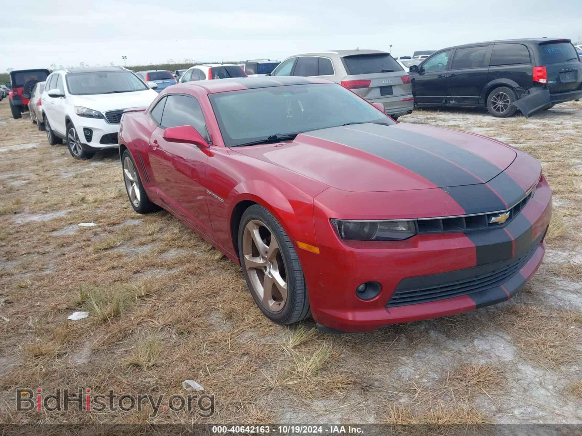 Photo 2G1FF1E36E9293815 - CHEVROLET CAMARO 2014