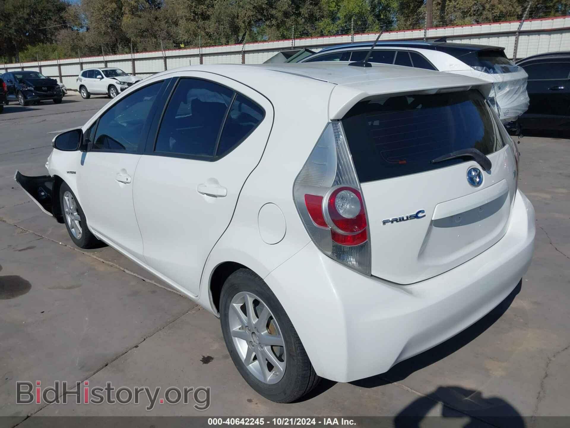2012 TOYOTA PRIUS C - VIN: JTDKDTB39C1008621 - Фото 3