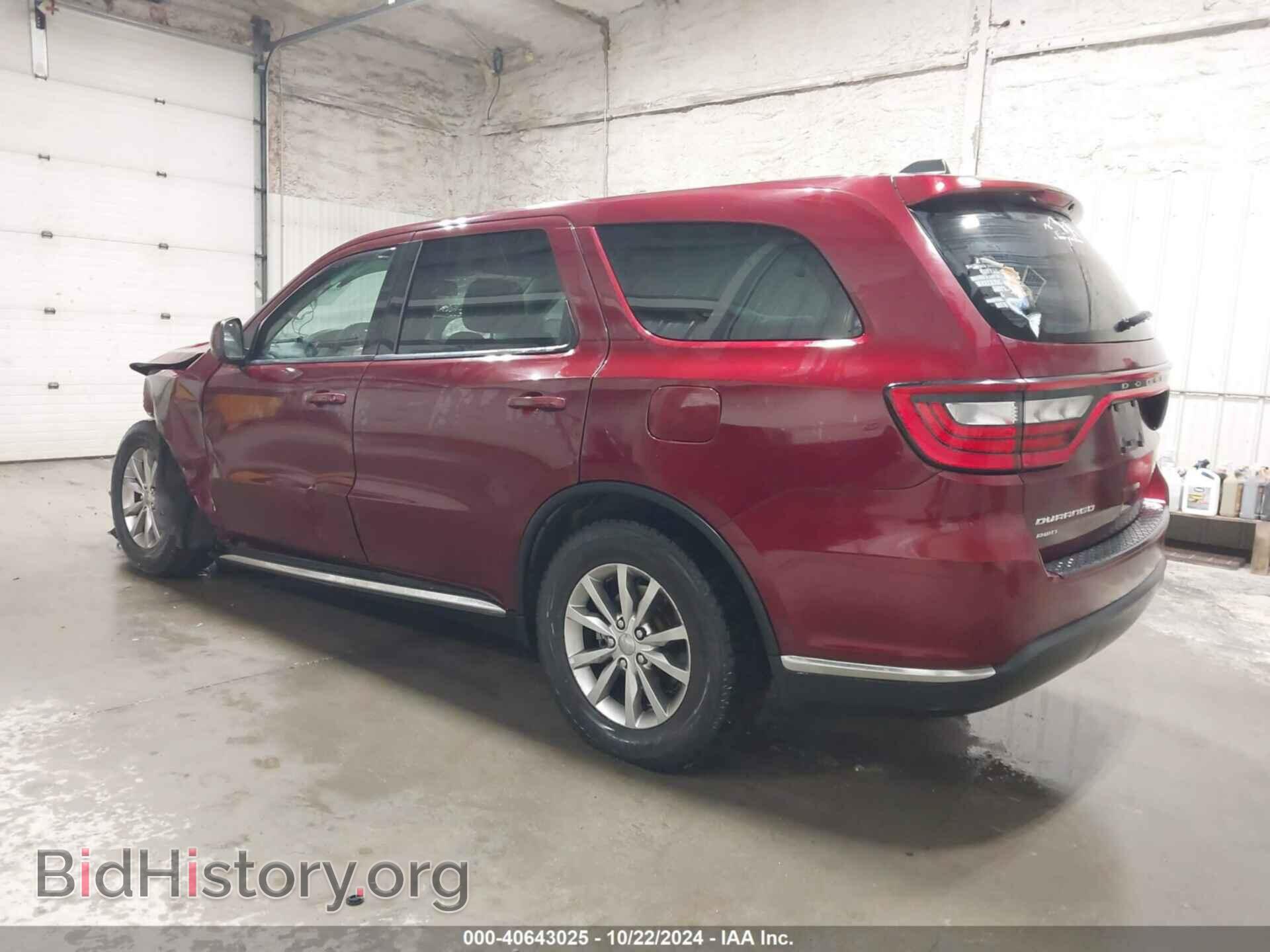 2016 DODGE DURANGO - VIN: 1C4RDJAGXGC369891 - Photo 3
