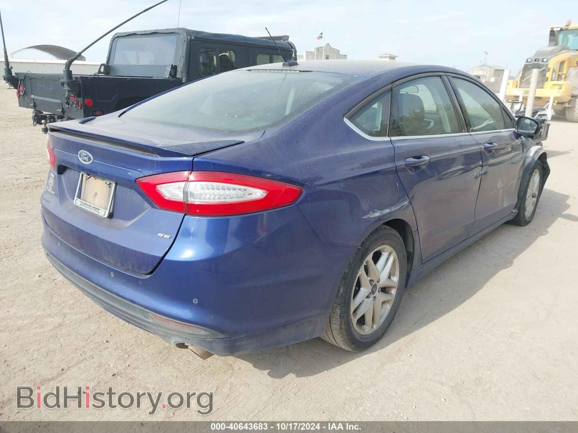2016 FORD FUSION - VIN: 3FA6P0H7XGR404348 - Фото 4