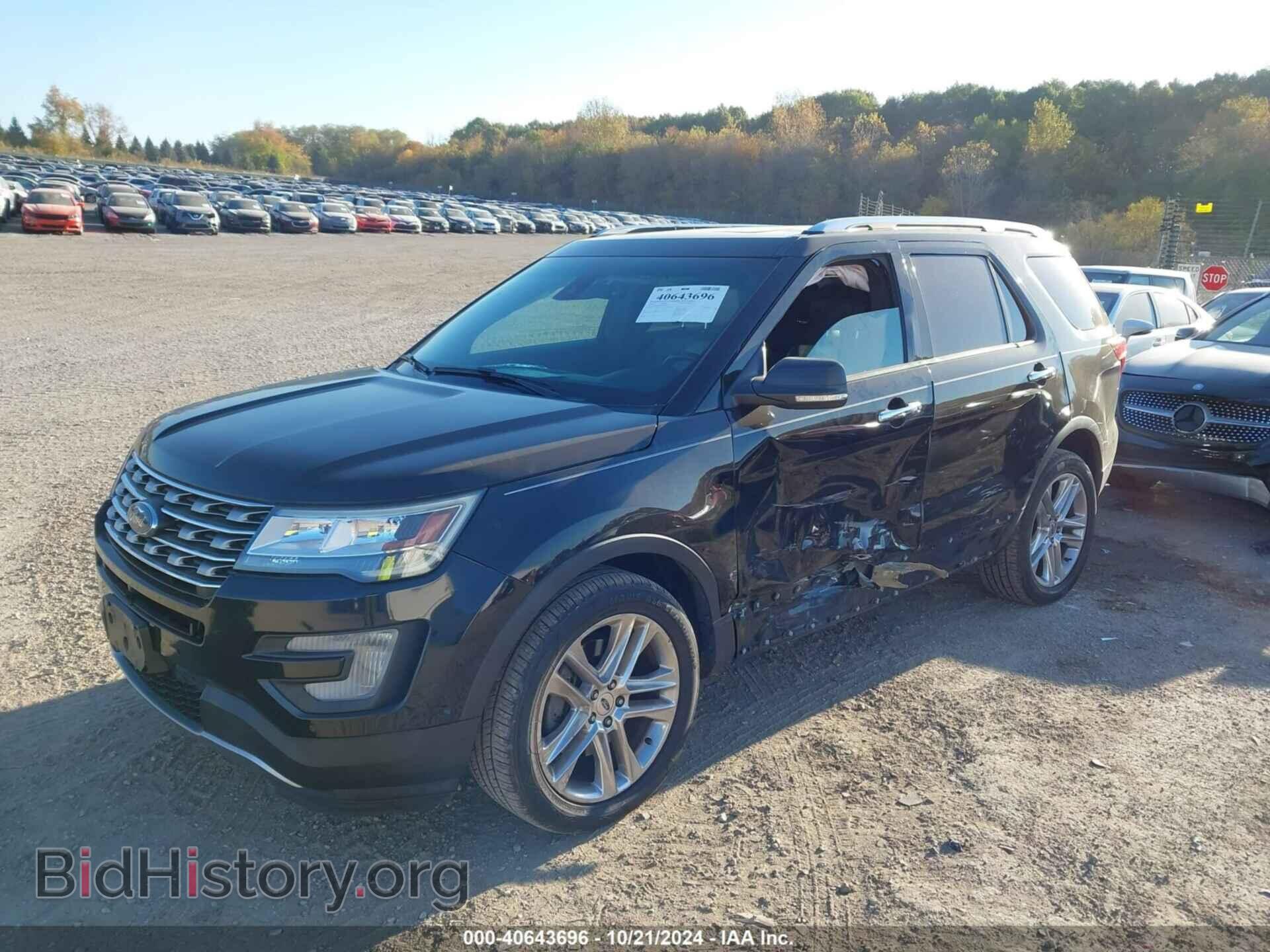 2016 FORD EXPLORER - VIN: 1FM5K8F89GGD23584 - Фото 2
