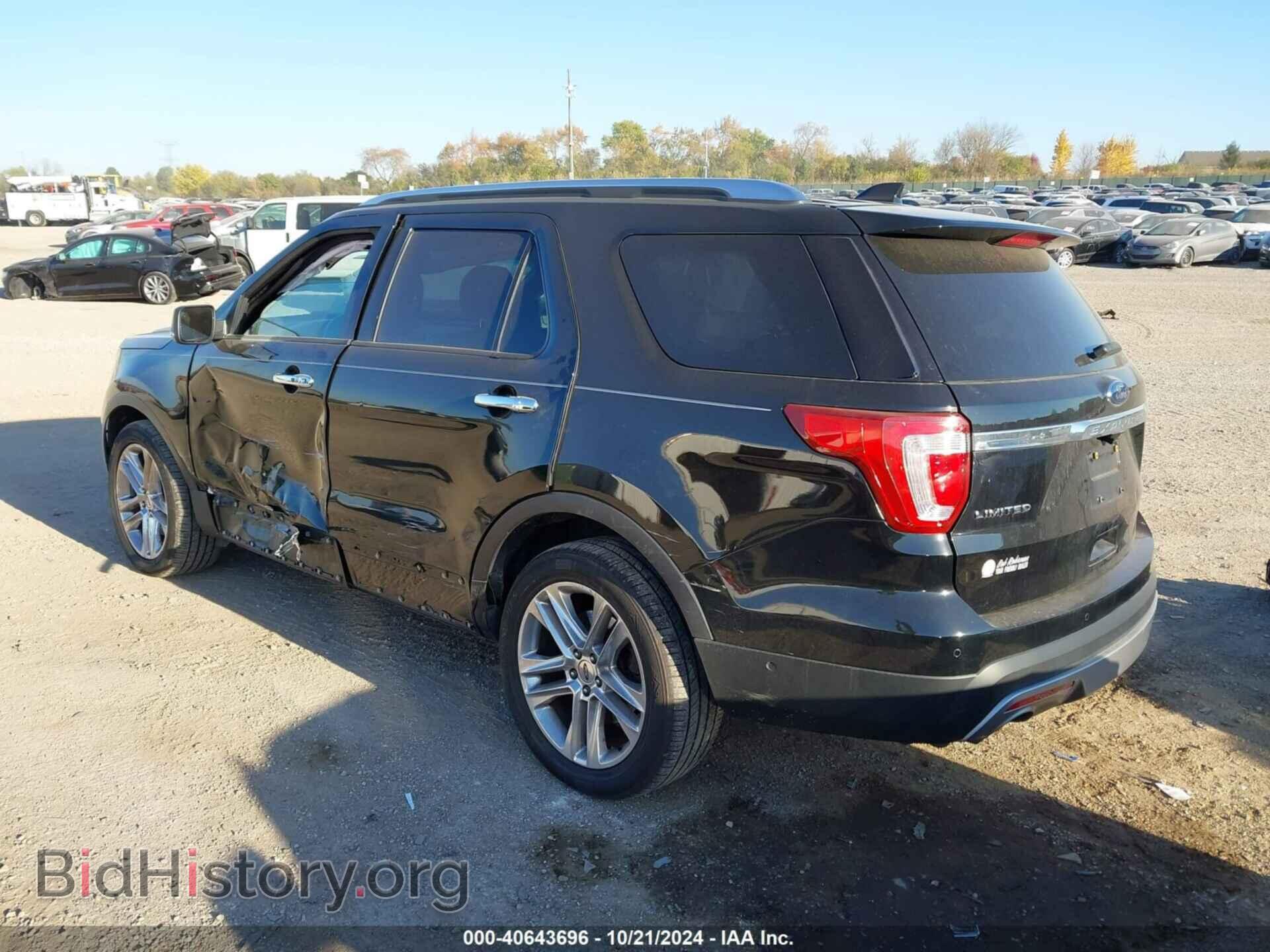 2016 FORD EXPLORER - VIN: 1FM5K8F89GGD23584 - Фото 3