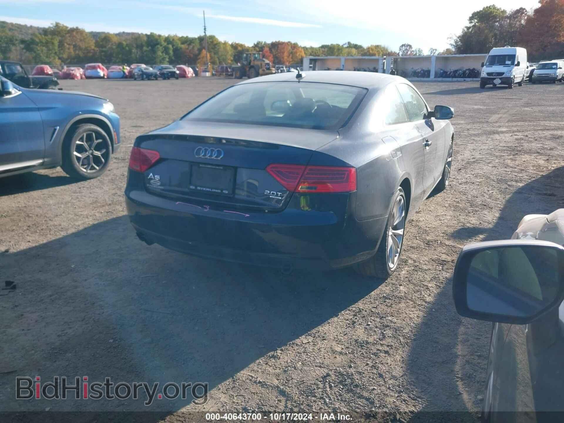 2013 AUDI A5 - VIN: WAULFAFR2DA045171 - Фото 4