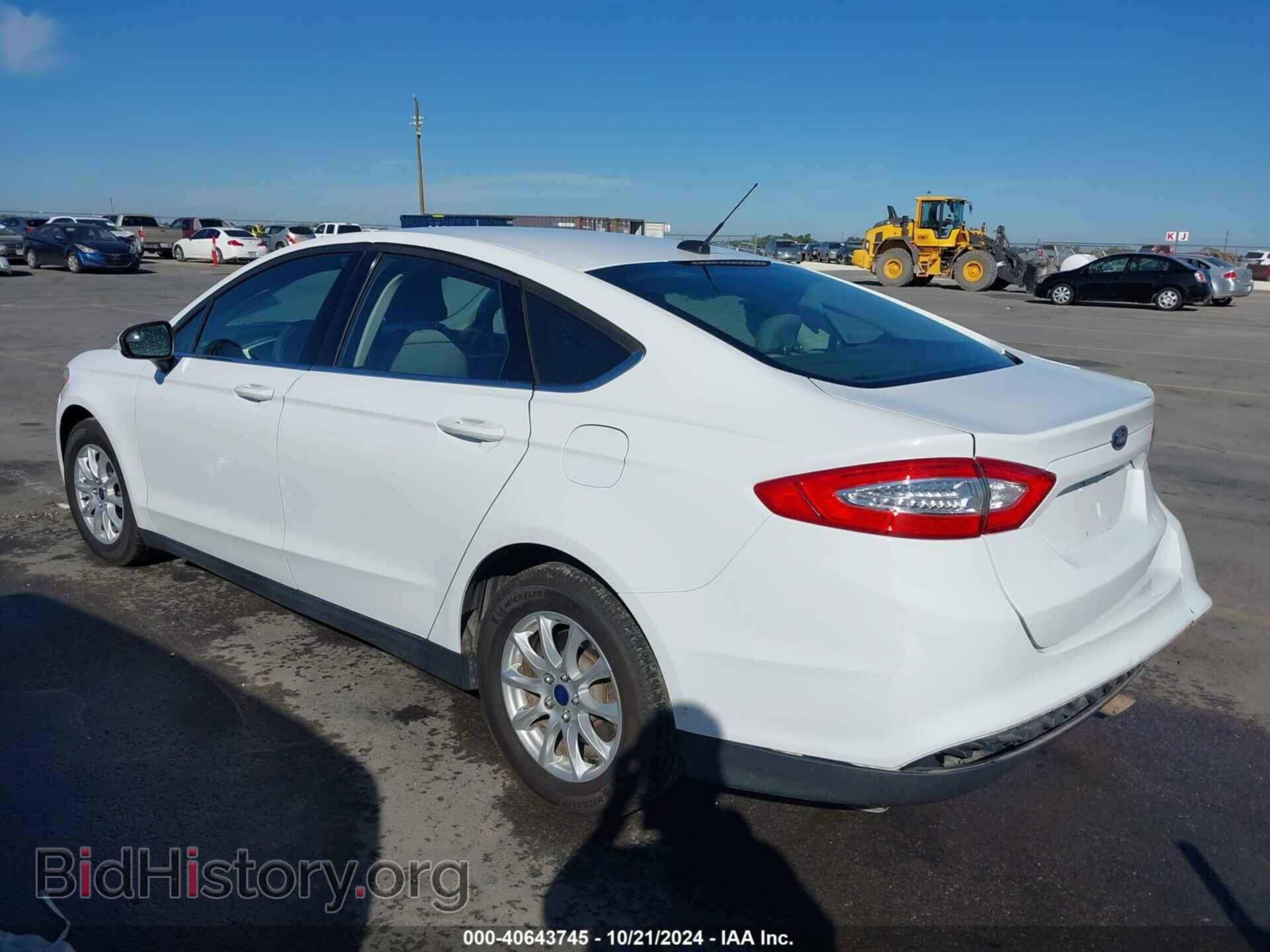 2016 FORD FUSION - VIN: 3FA6P0G75GR221991 - Фото 3