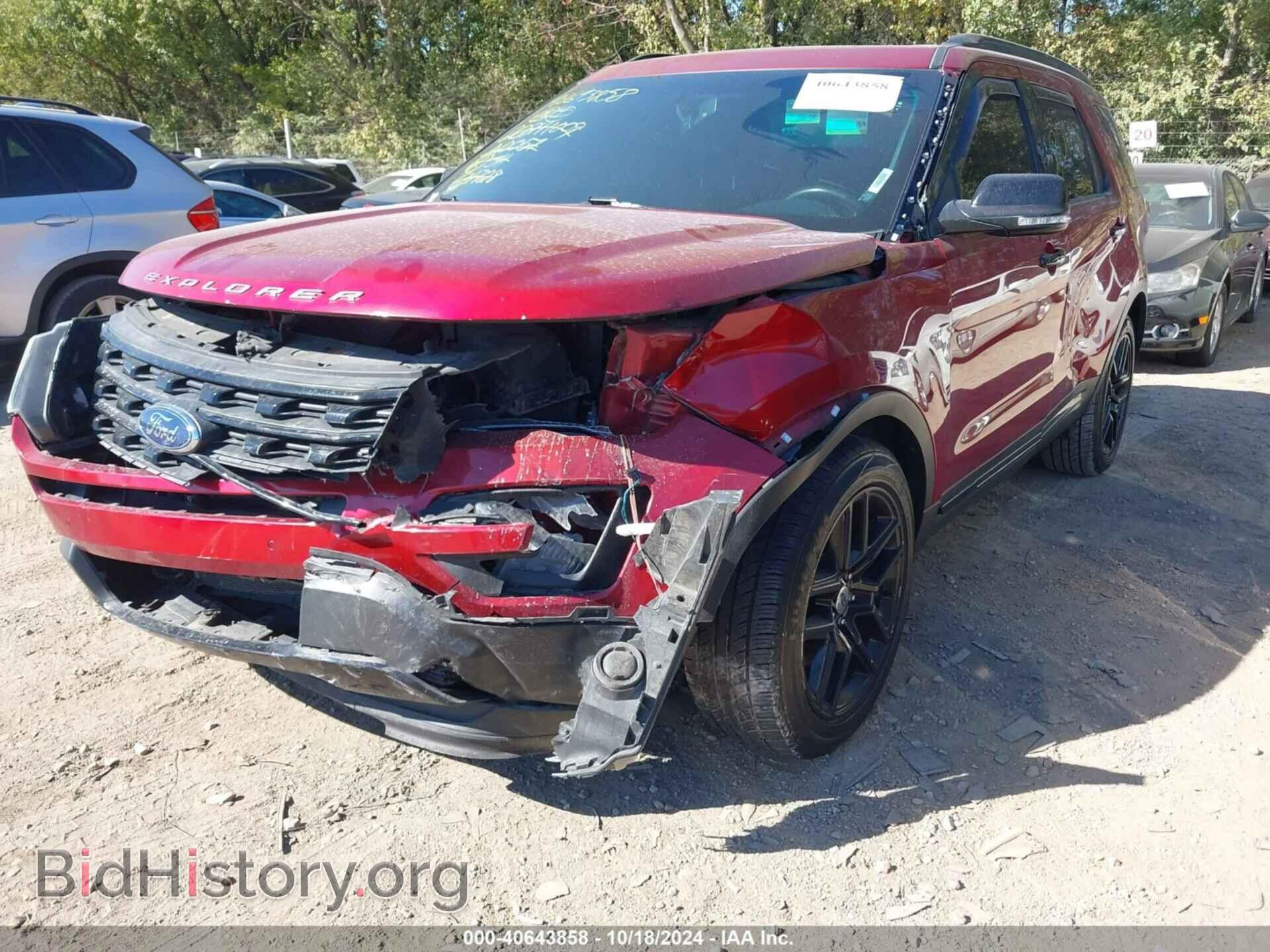 2016 FORD EXPLORER - VIN: 1FM5K8GT2GGC11728 - Фото 2