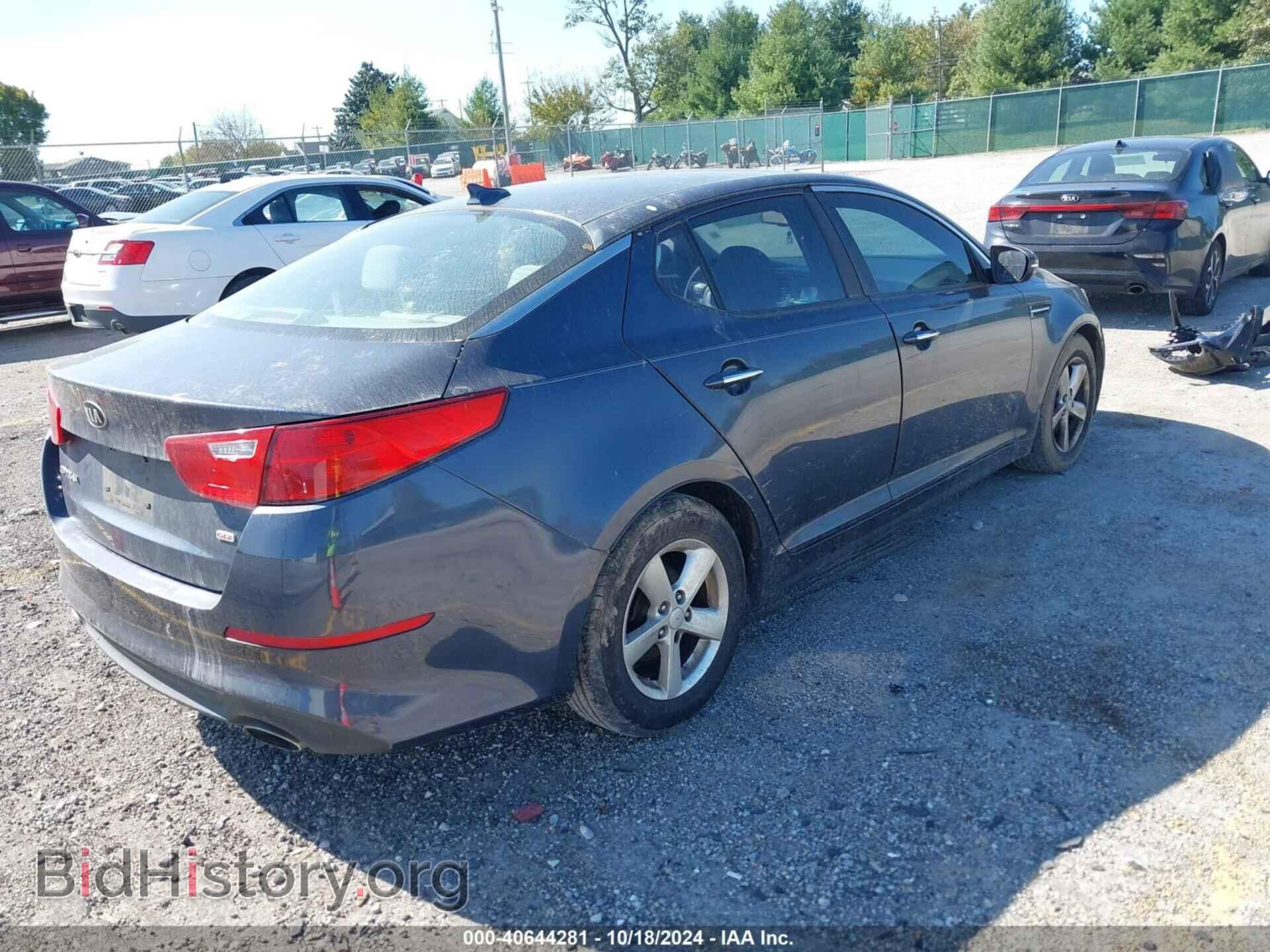 2015 KIA OPTIMA - VIN: KNAGM4A76F5560314 - Фото 4