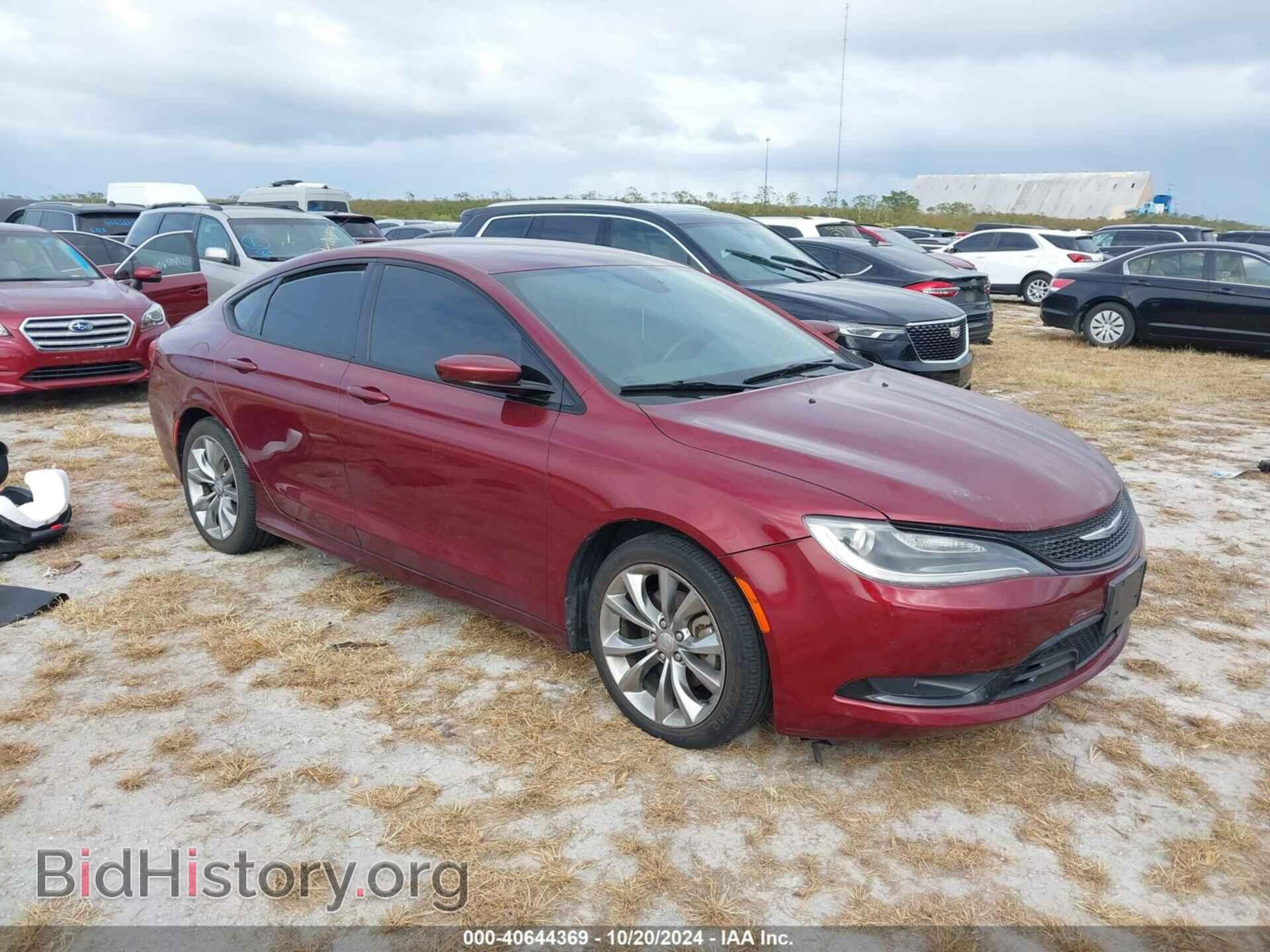 Фотография 1C3CCCBB0FN555258 - CHRYSLER 200 2015