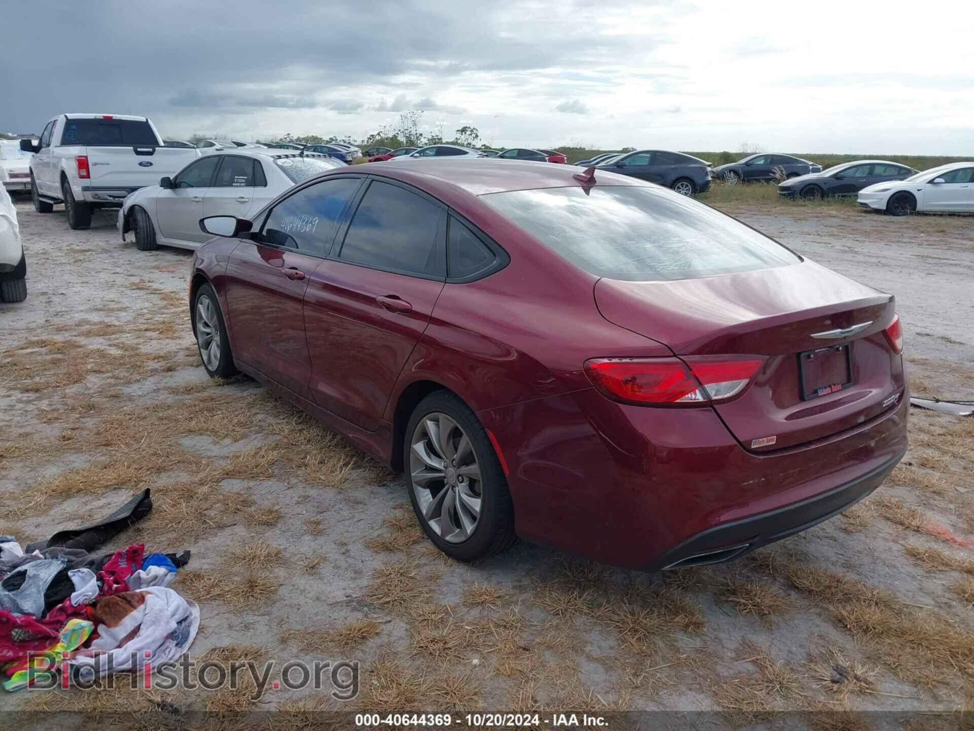 2015 CHRYSLER 200 - VIN: 1C3CCCBB0FN555258 - Фото 3