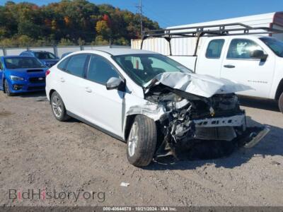 2017 Ford FOCUS SE, белый — VIN 1FADP3F2XHL209706, IAAI