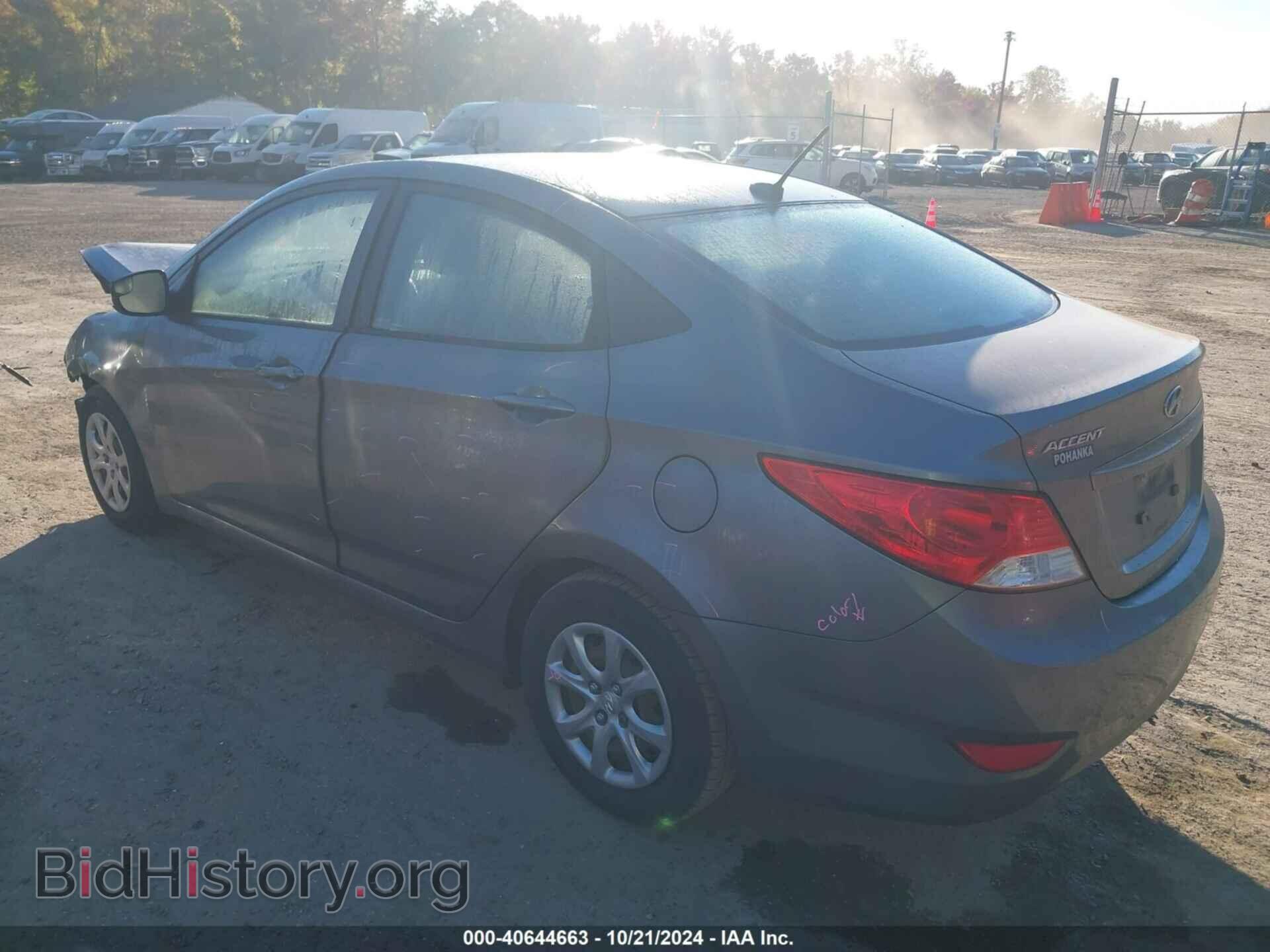 2014 HYUNDAI ACCENT - VIN: KMHCT4AE3EU757377 - Фото 3
