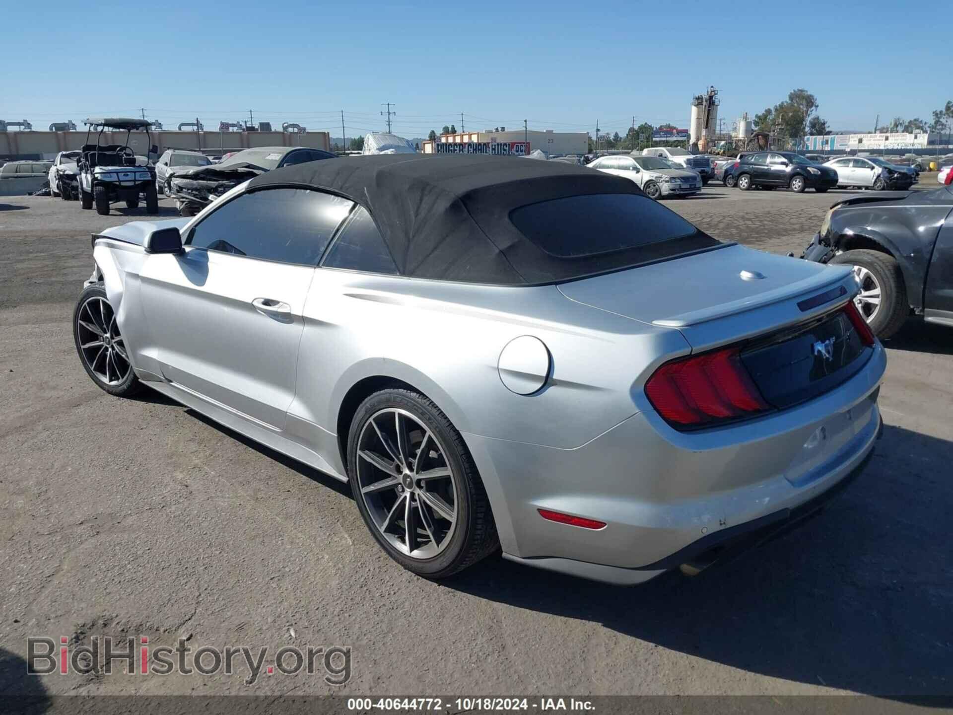 2019 FORD MUSTANG - VIN: 1FATP8UH2K5162022 - Фото 3