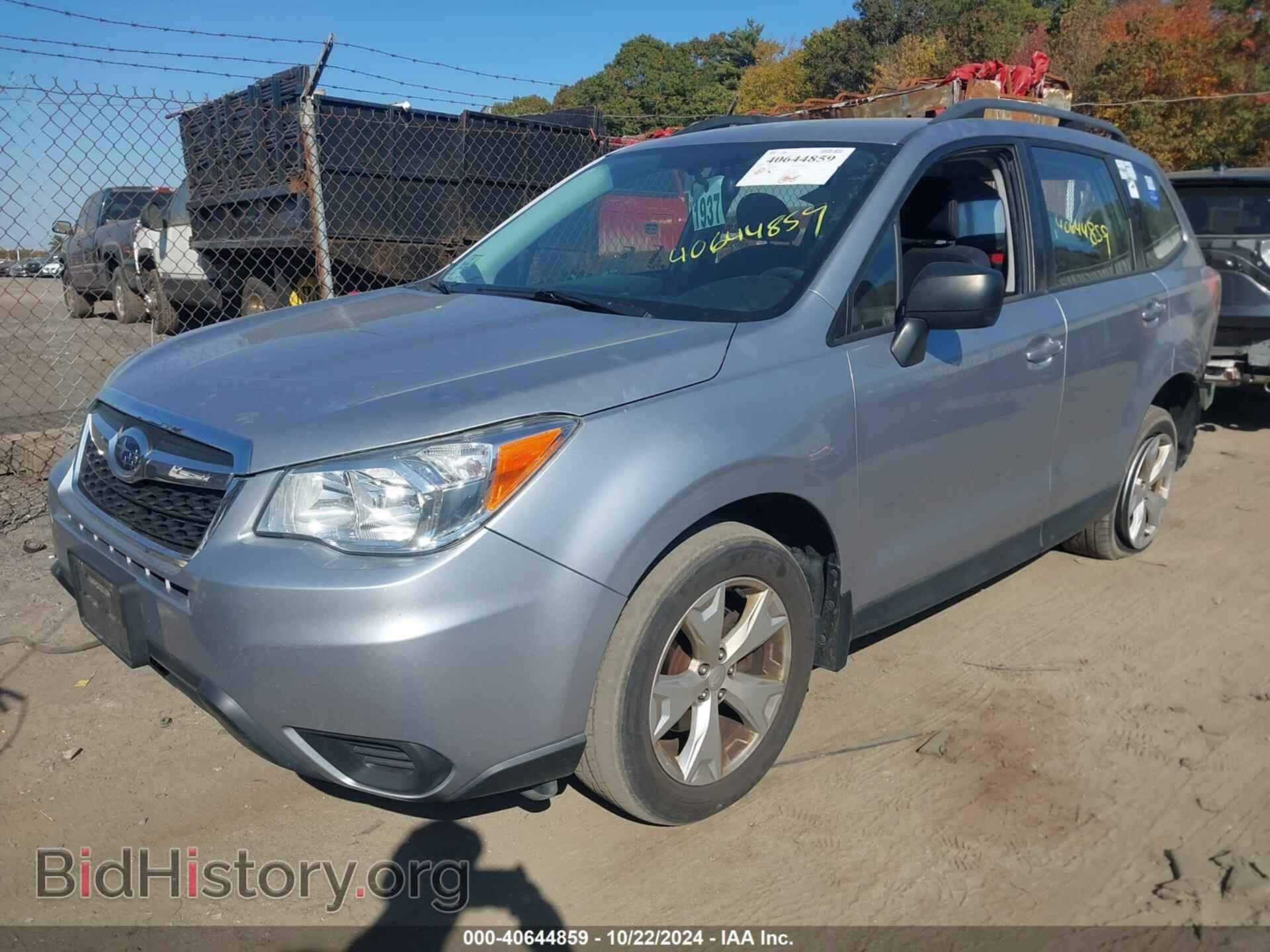 2016 SUBARU FORESTER - VIN: JF2SJABC9GH430741 - Фото 2