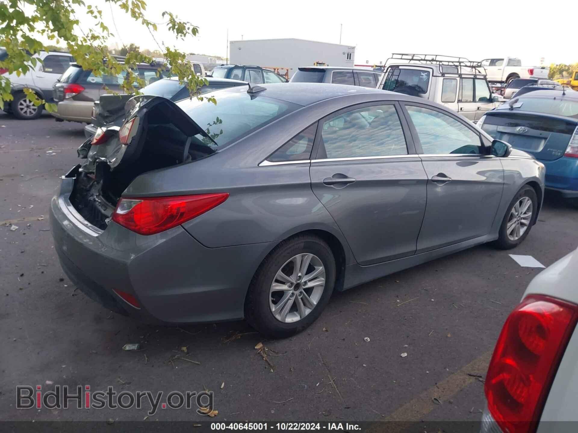 2014 HYUNDAI SONATA - VIN: 5NPEB4AC7EH856504 - Фото 4