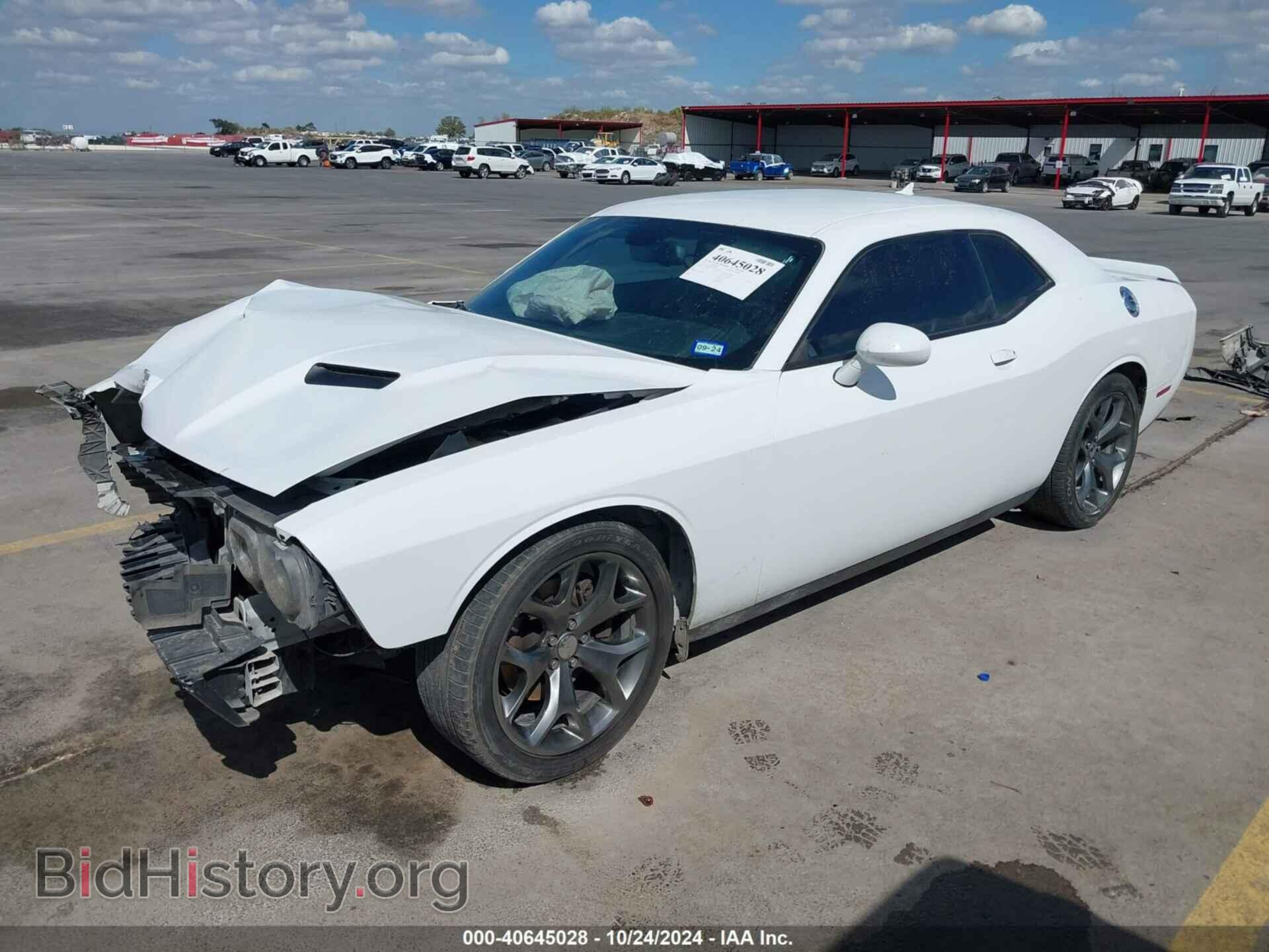 2015 DODGE CHALLENGER - VIN: 2C3CDZBGXFH911882 - Фото 2