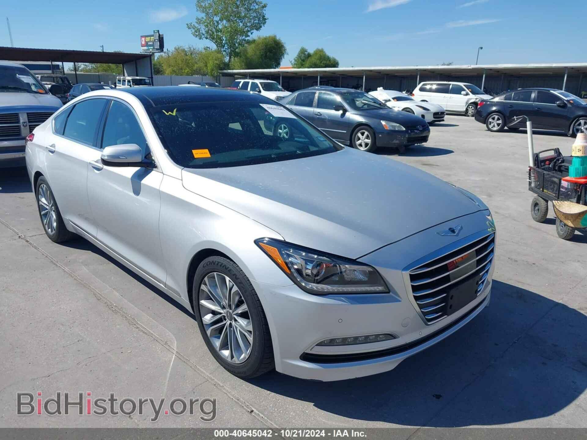 Photo KMHGN4JE3HU201652 - GENESIS G80 2017