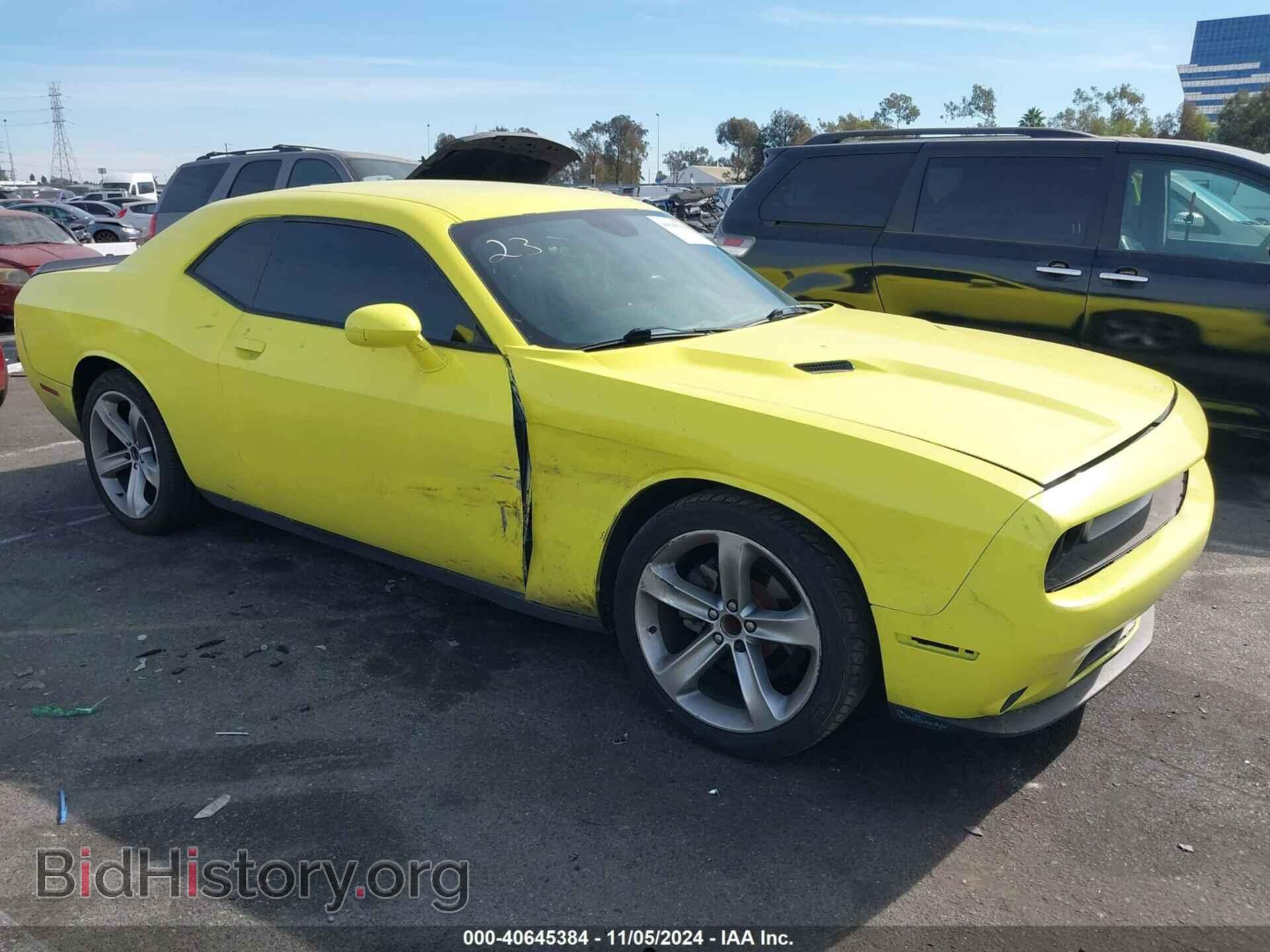 Фотография 2C3CDZAG2FH787804 - DODGE CHALLENGER 2015