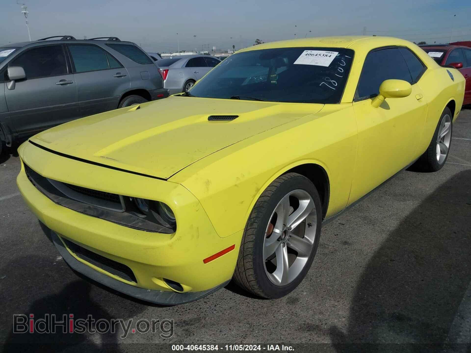 2015 DODGE CHALLENGER - VIN: 2C3CDZAG2FH787804 - Photo 2