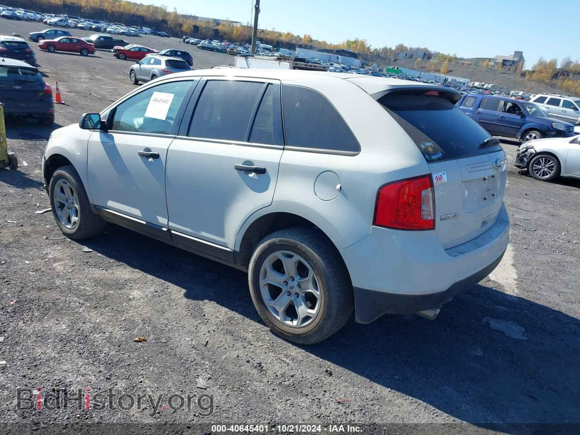 2013 FORD EDGE - VIN: 2FMDK4GCXDBE08038 - Фото 3