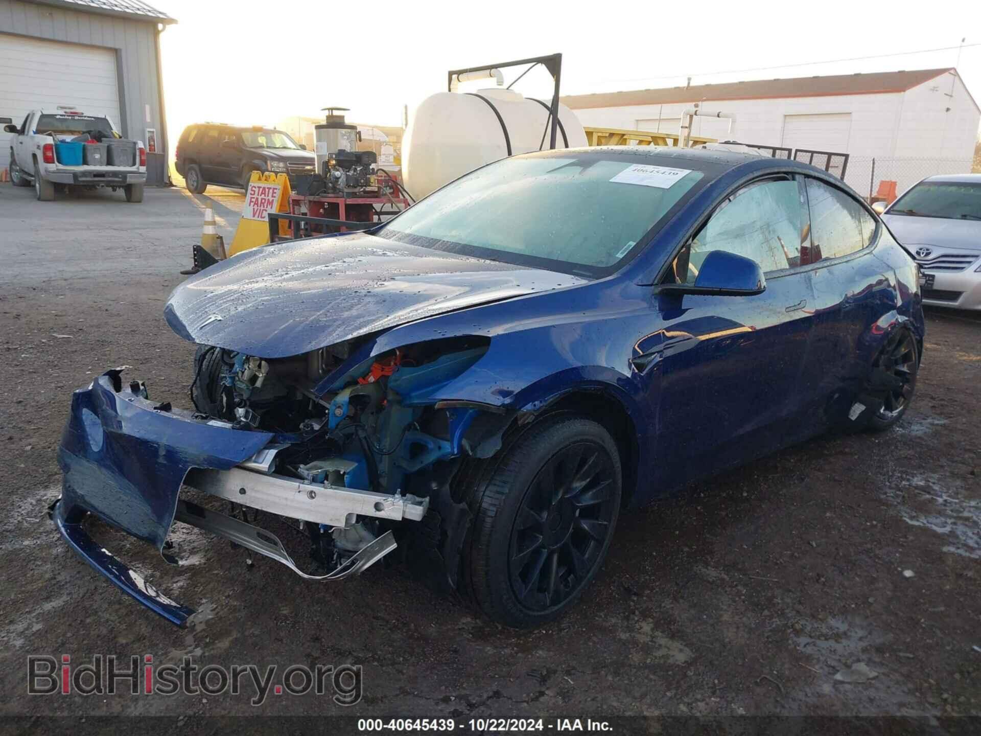 2024 TESLA MODEL Y - VIN: 7SAYGDEE6RF025741 - Фото 2