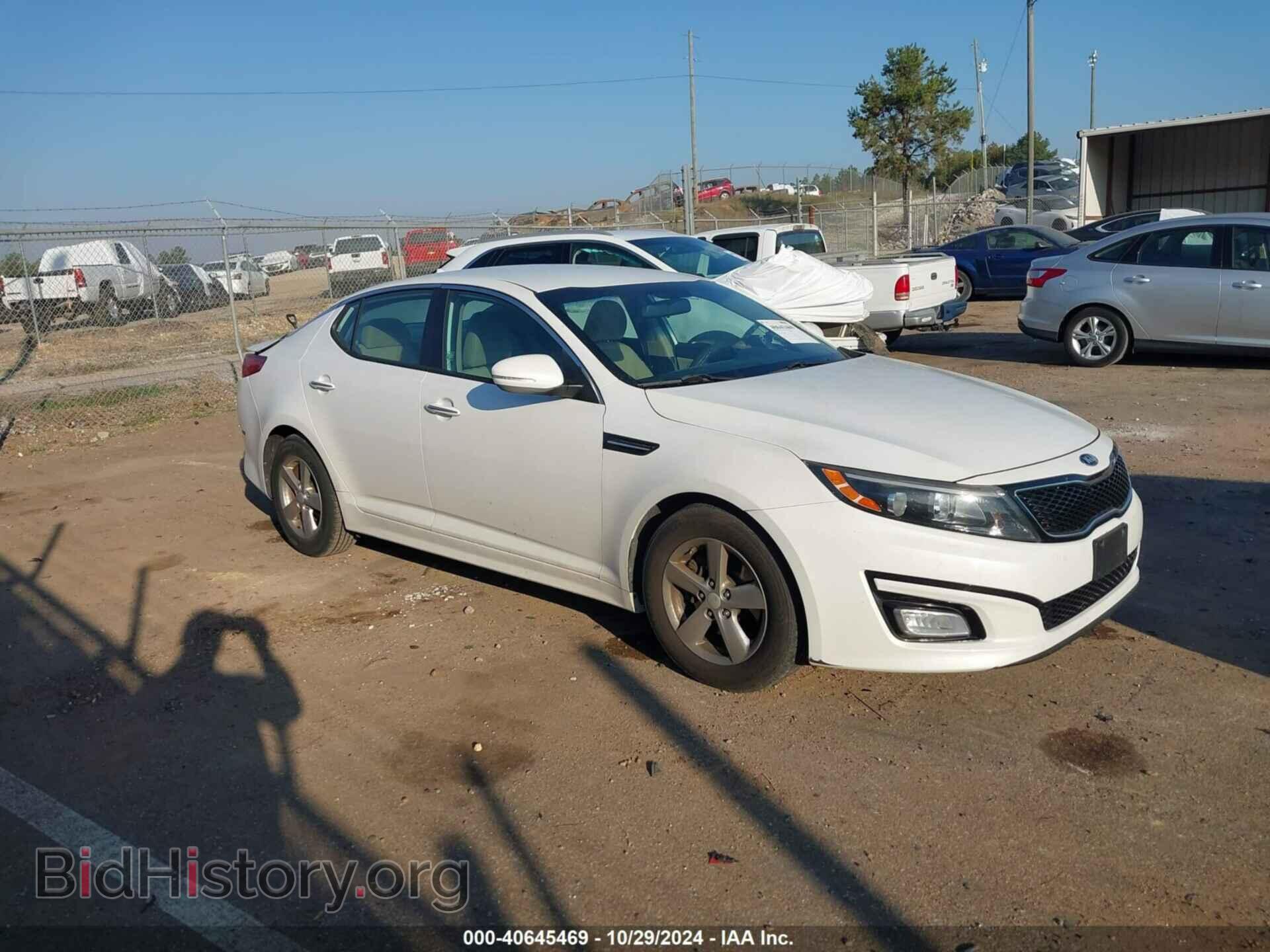 Фотография 5XXGM4A7XEG315500 - KIA OPTIMA 2014