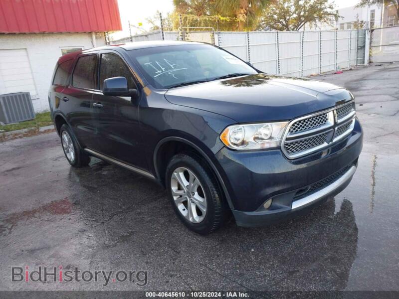 2013 Dodge DURANGO SXT (VIN 1C4RDHAG1DC692389) — фото 1 из 15, IAAI