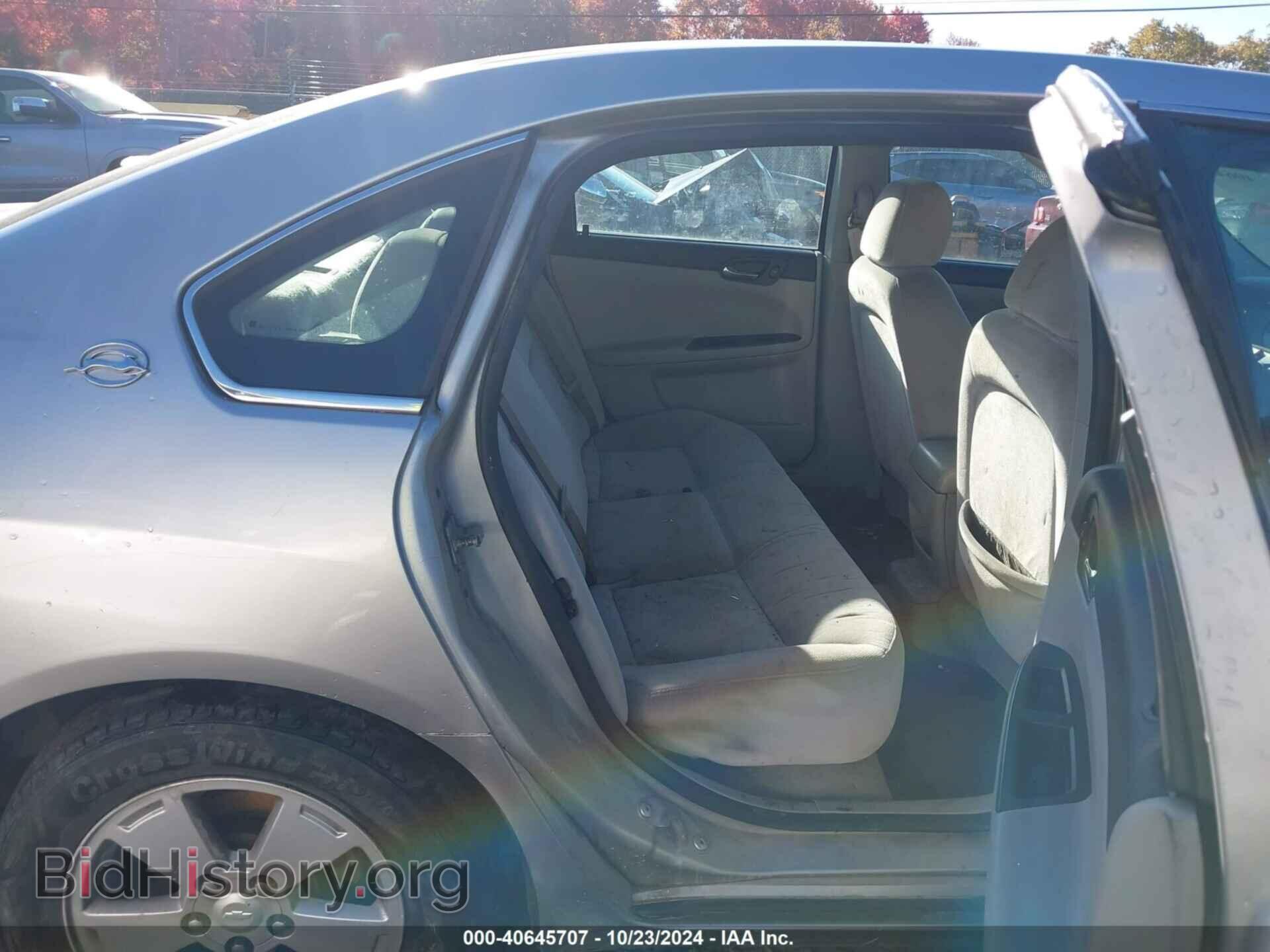 2007 CHEVROLET IMPALA - VIN: 2G1WT55K579374377 - Фото 8