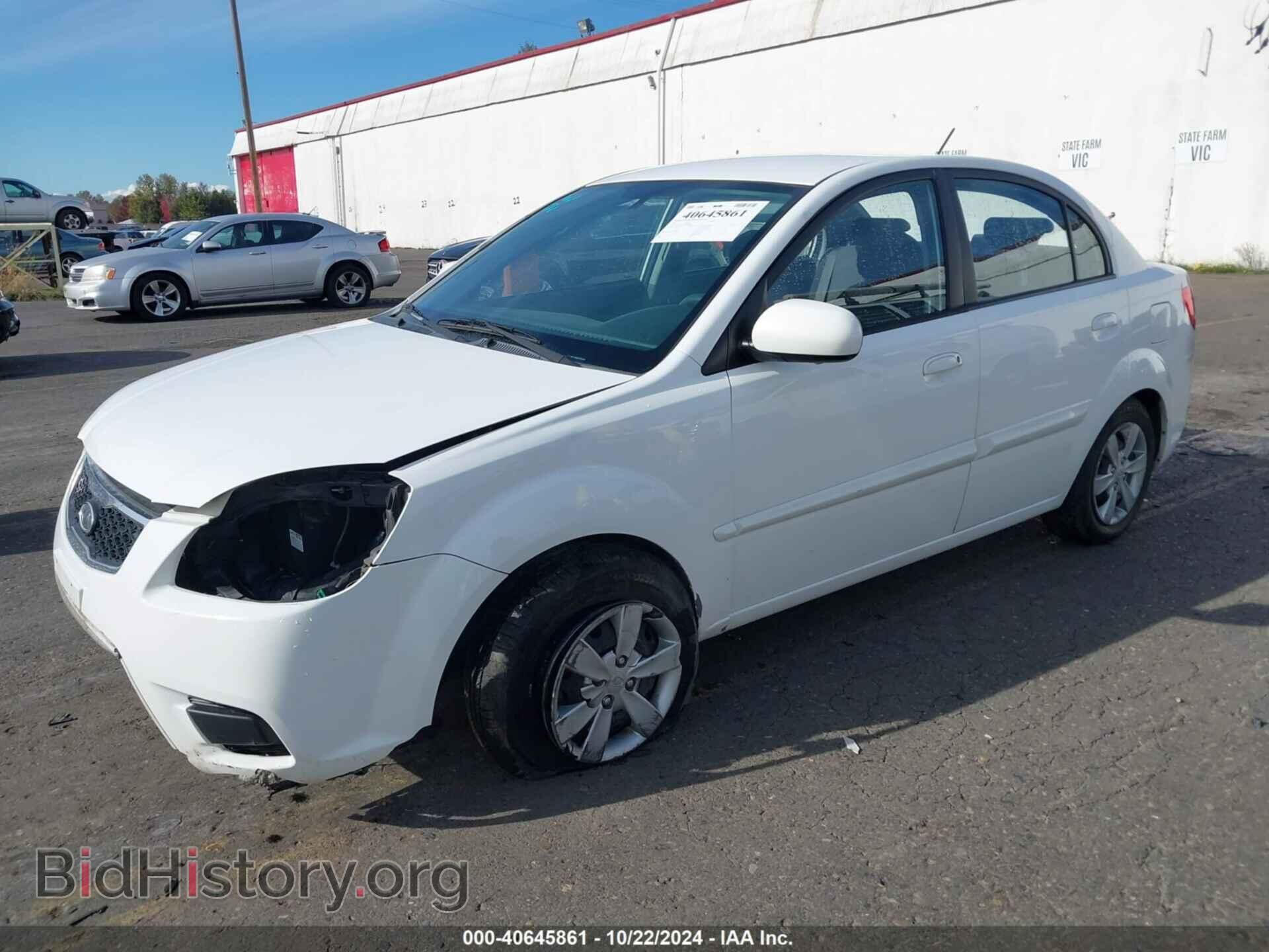 2011 KIA RIO - VIN: KNADH4A35B6932881 - Фото 2