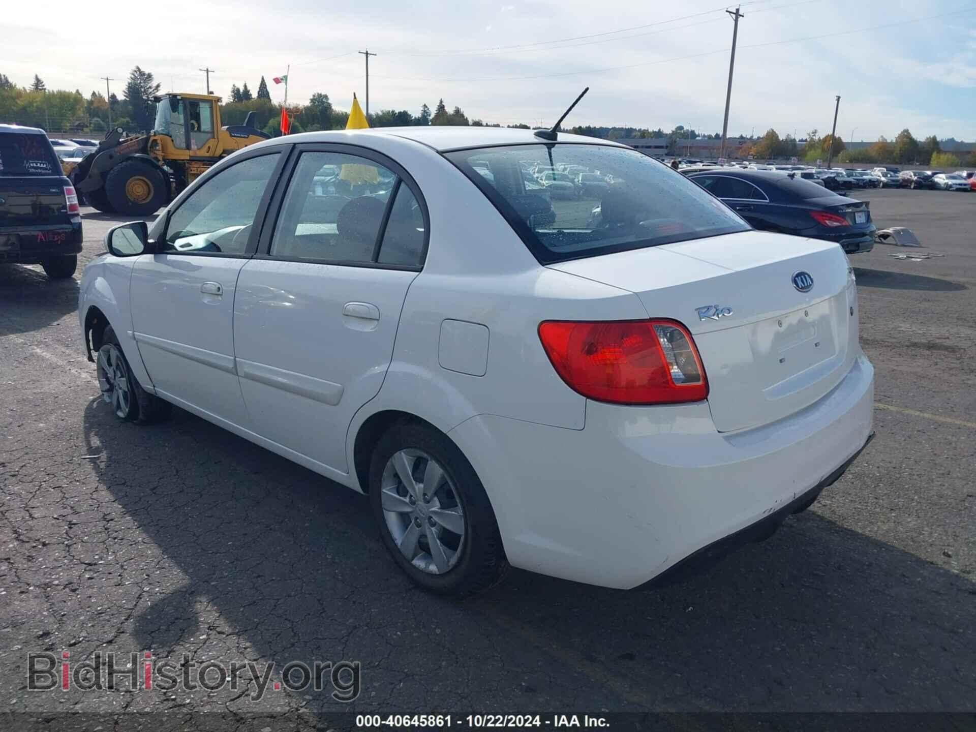 2011 KIA RIO - VIN: KNADH4A35B6932881 - Фото 3