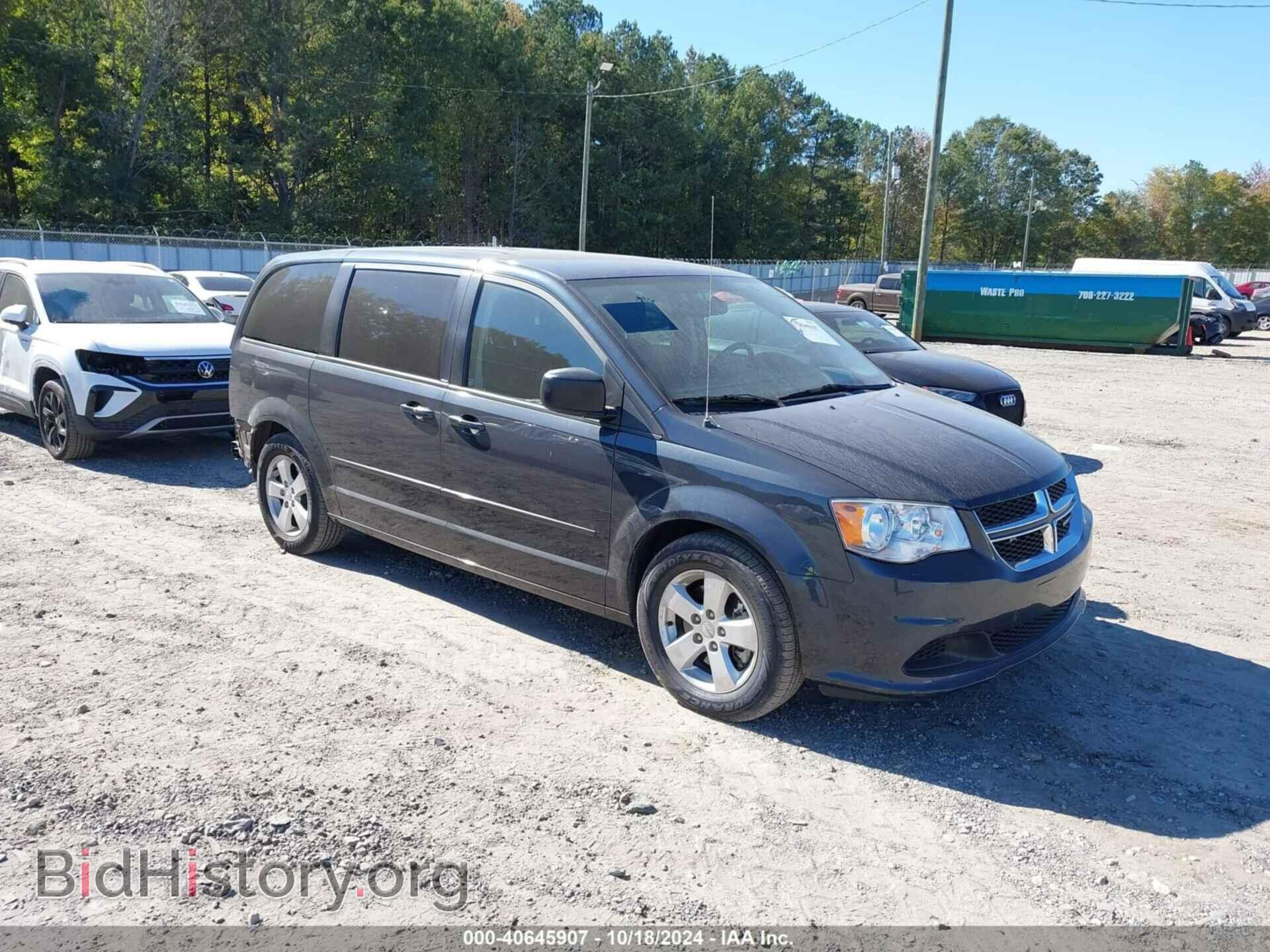 Photo 2C4RDGBG4DR644398 - DODGE GRAND CARAVAN 2013