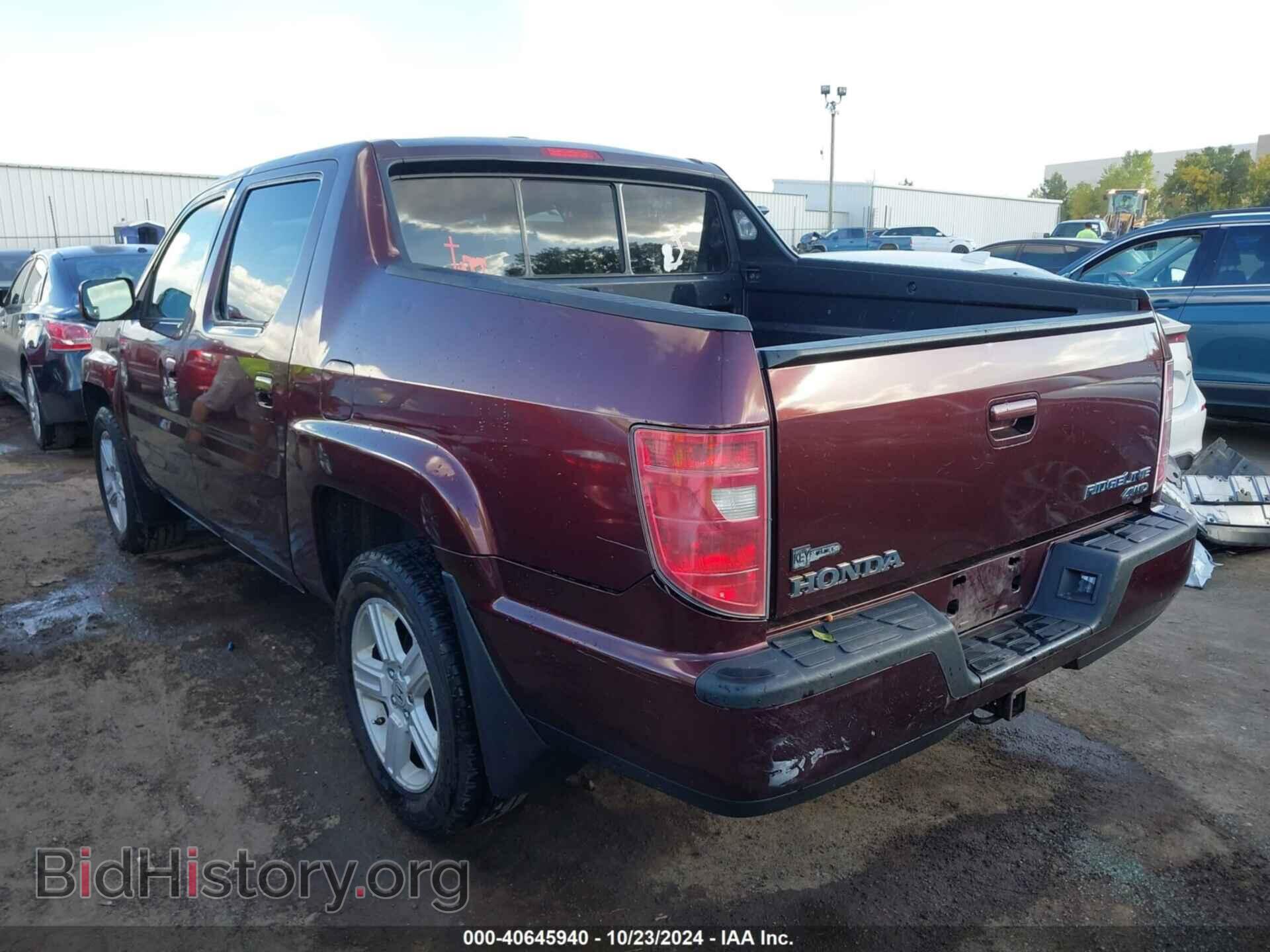 2009 HONDA RIDGELINE - VIN: 5FPYK16549B103496 - Фото 3