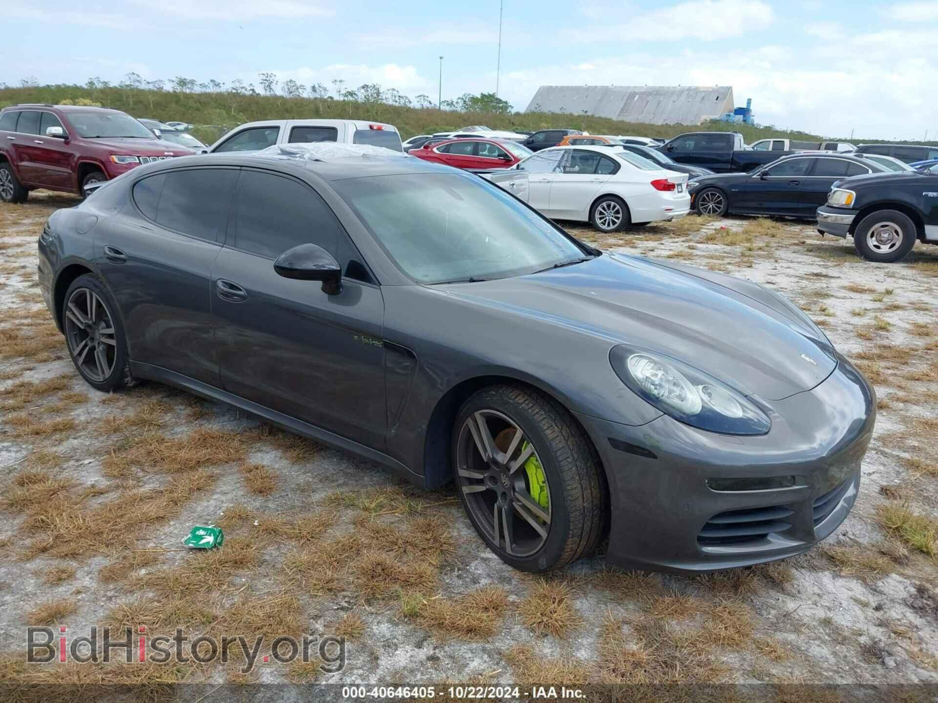Фотография WP0AD2A70EL044232 - PORSCHE PANAMERA E-HYBRID 2014