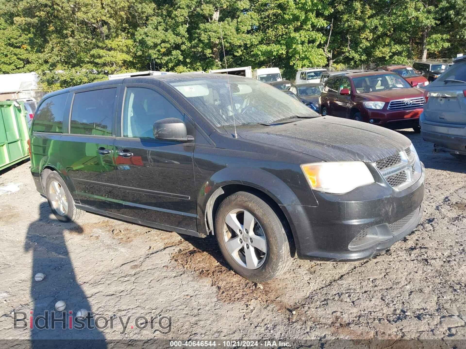 Photo 2C4RDGBG6DR723572 - DODGE GRAND CARAVAN 2013
