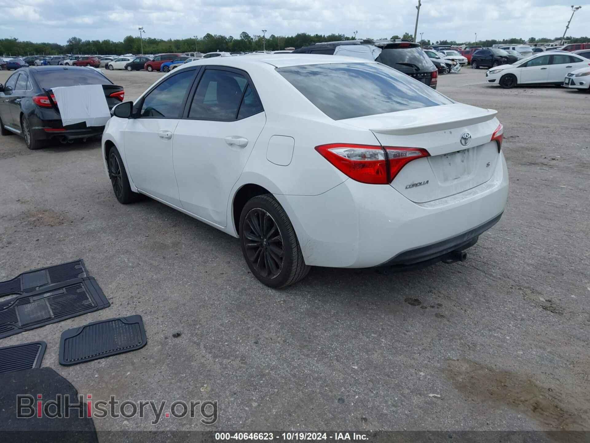 2015 TOYOTA COROLLA - VIN: 2T1BURHE4FC240779 - Фото 3