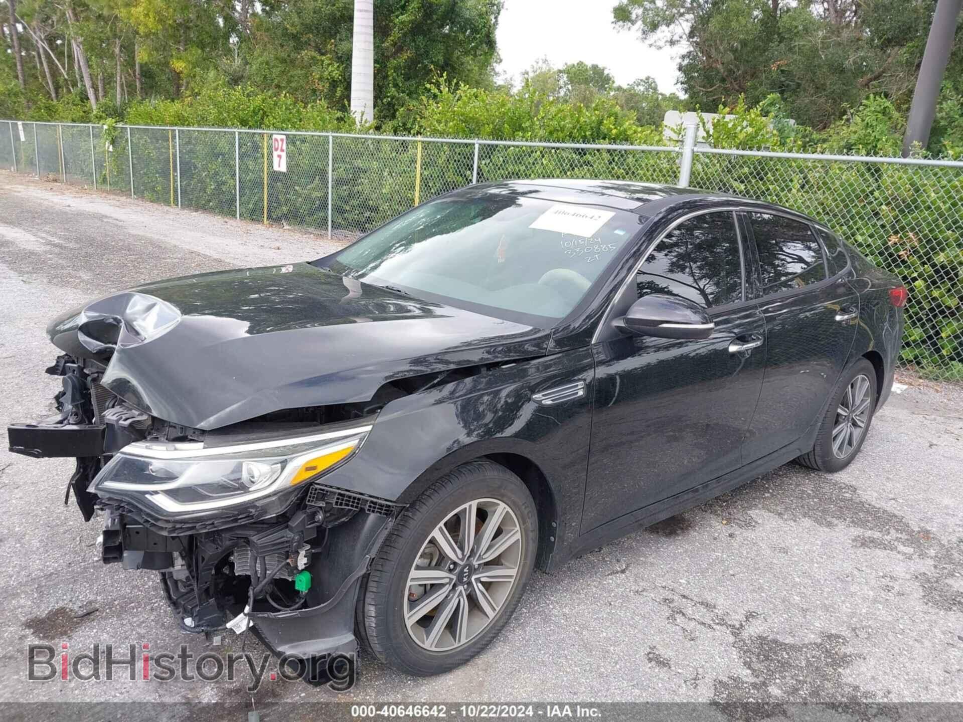 2019 KIA OPTIMA - VIN: 5XXGU4L14KG330885 - Фото 2