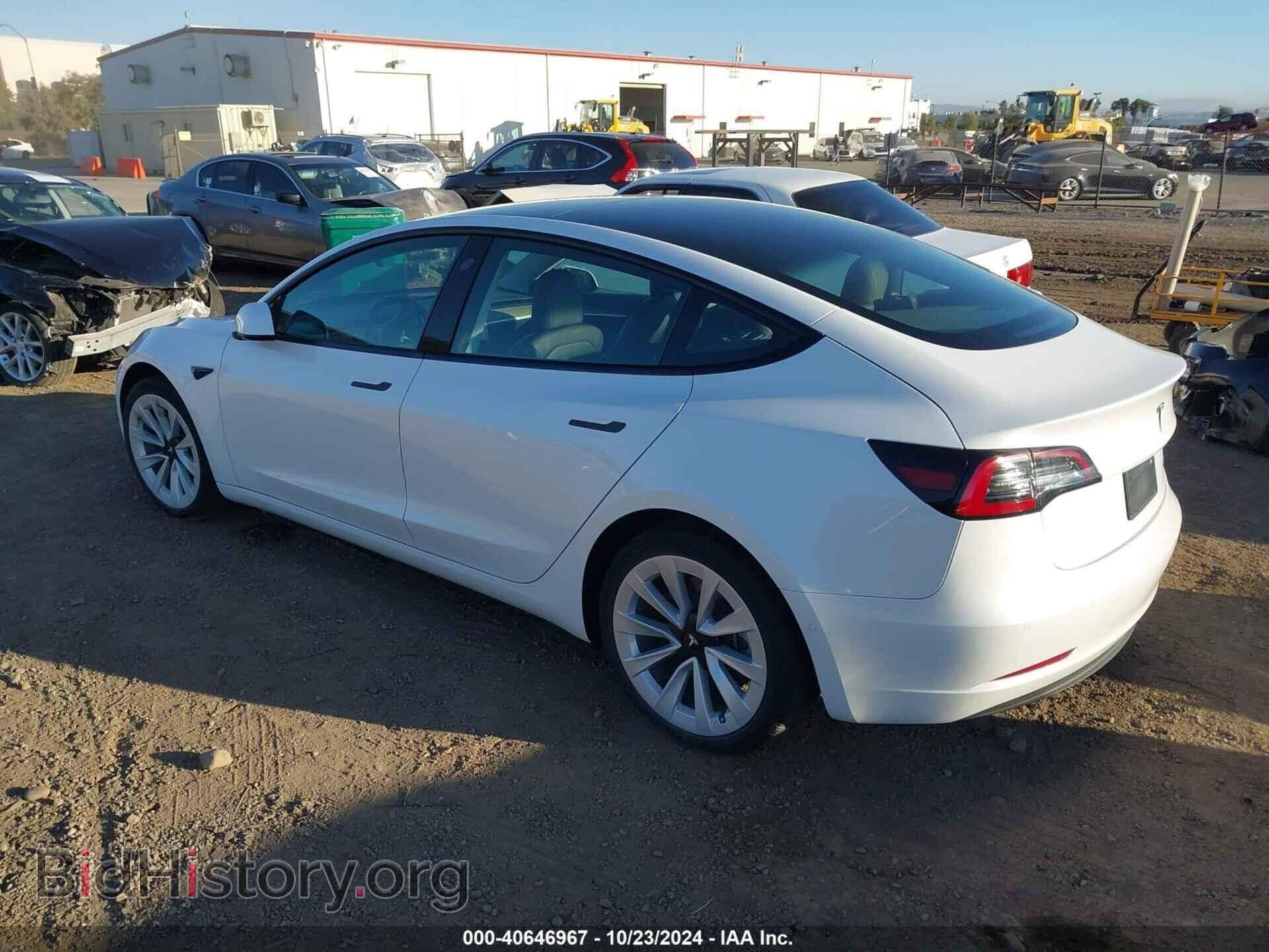 2021 TESLA MODEL 3 - VIN: 5YJ3E1EB6MF050505 - Фото 3