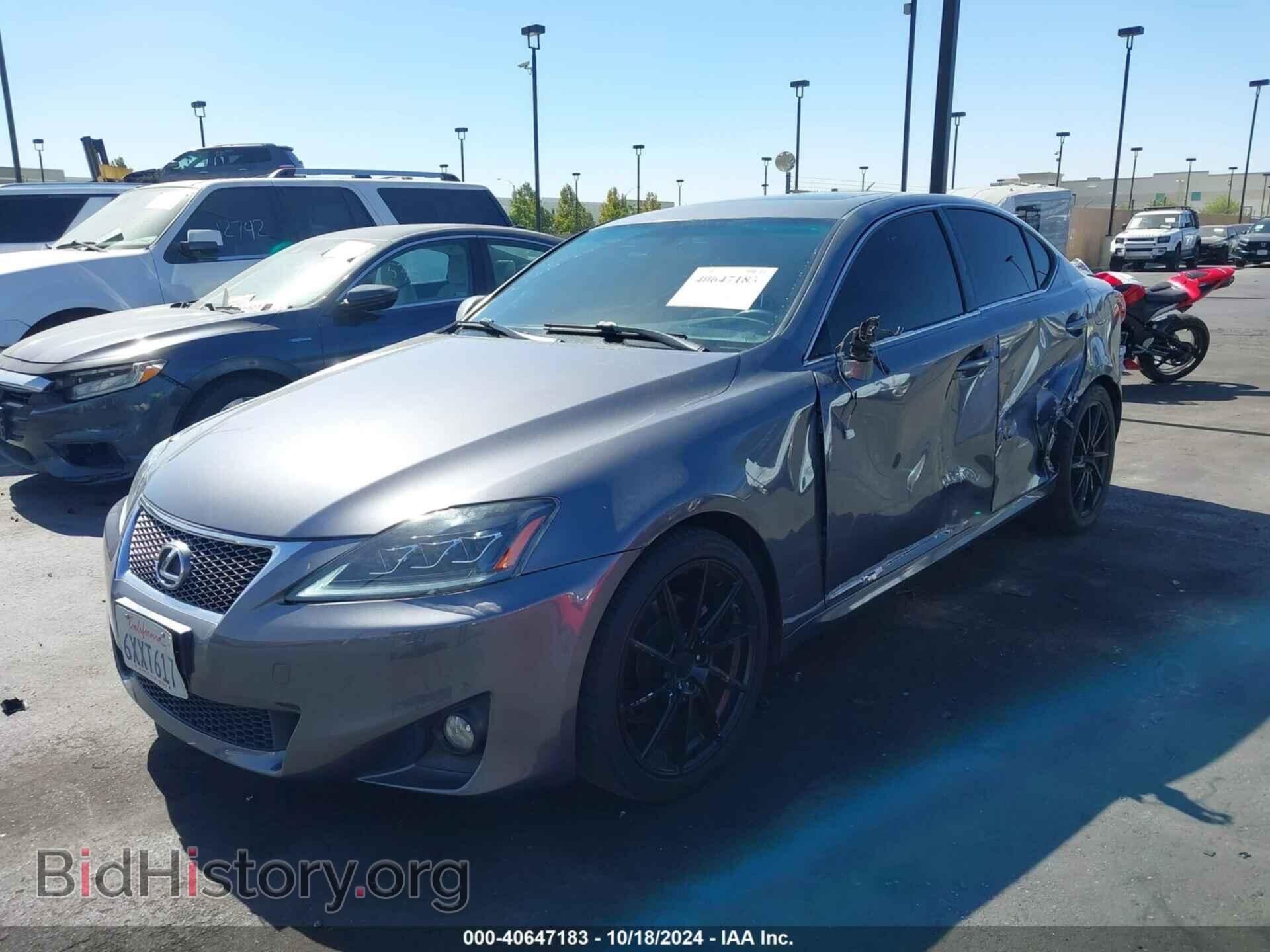 2012 LEXUS IS 250 - VIN: JTHBF5C2XC5182359 - Фото 2