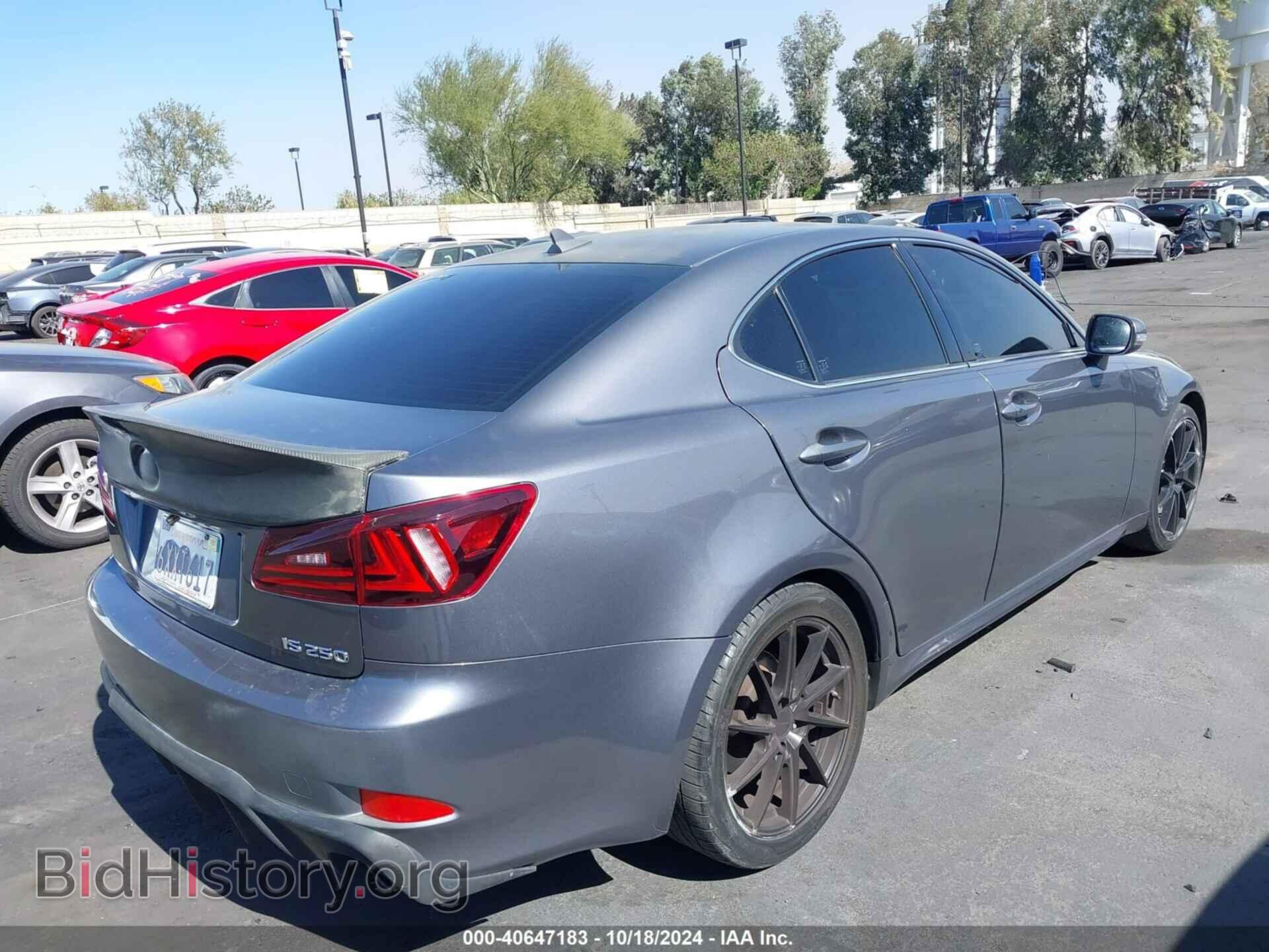 2012 LEXUS IS 250 - VIN: JTHBF5C2XC5182359 - Фото 4