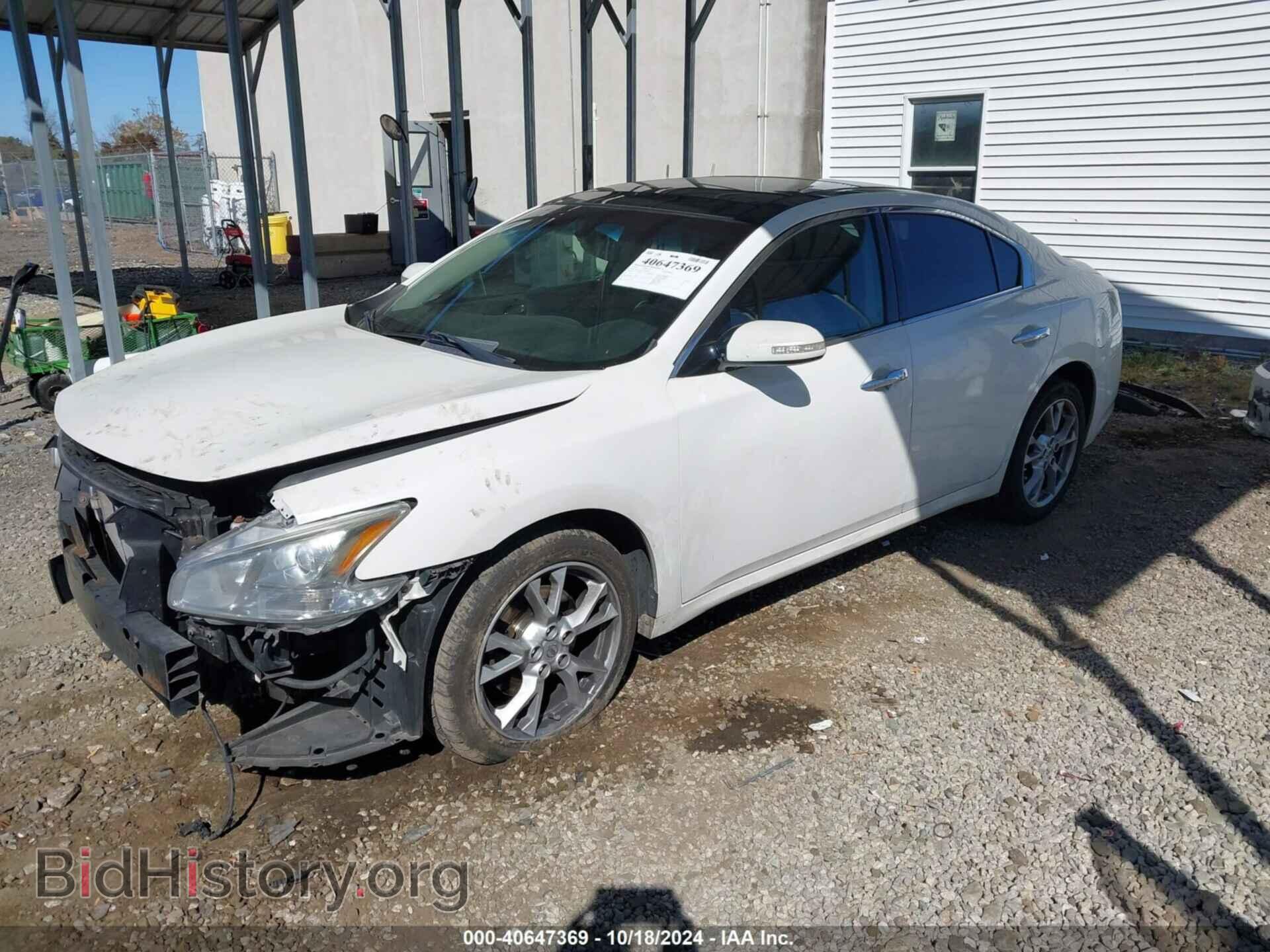 2012 NISSAN MAXIMA - VIN: 1N4AA5AP1CC838928 - Фото 2